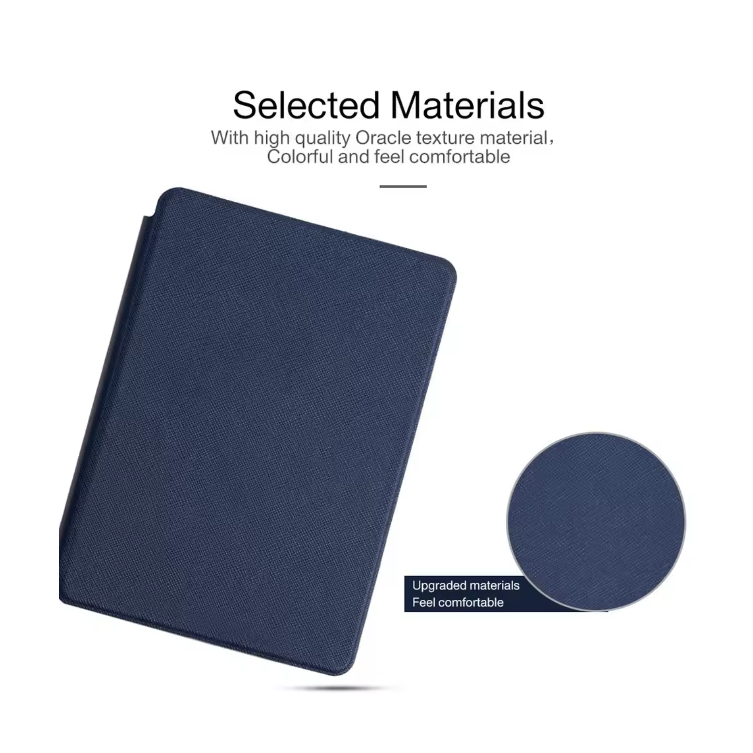 Amazon Kindle Paperwhite 7 (2024) 16GB - Black with Light Blue Premium Cover - Perfect for Reading, Travel & Gifts