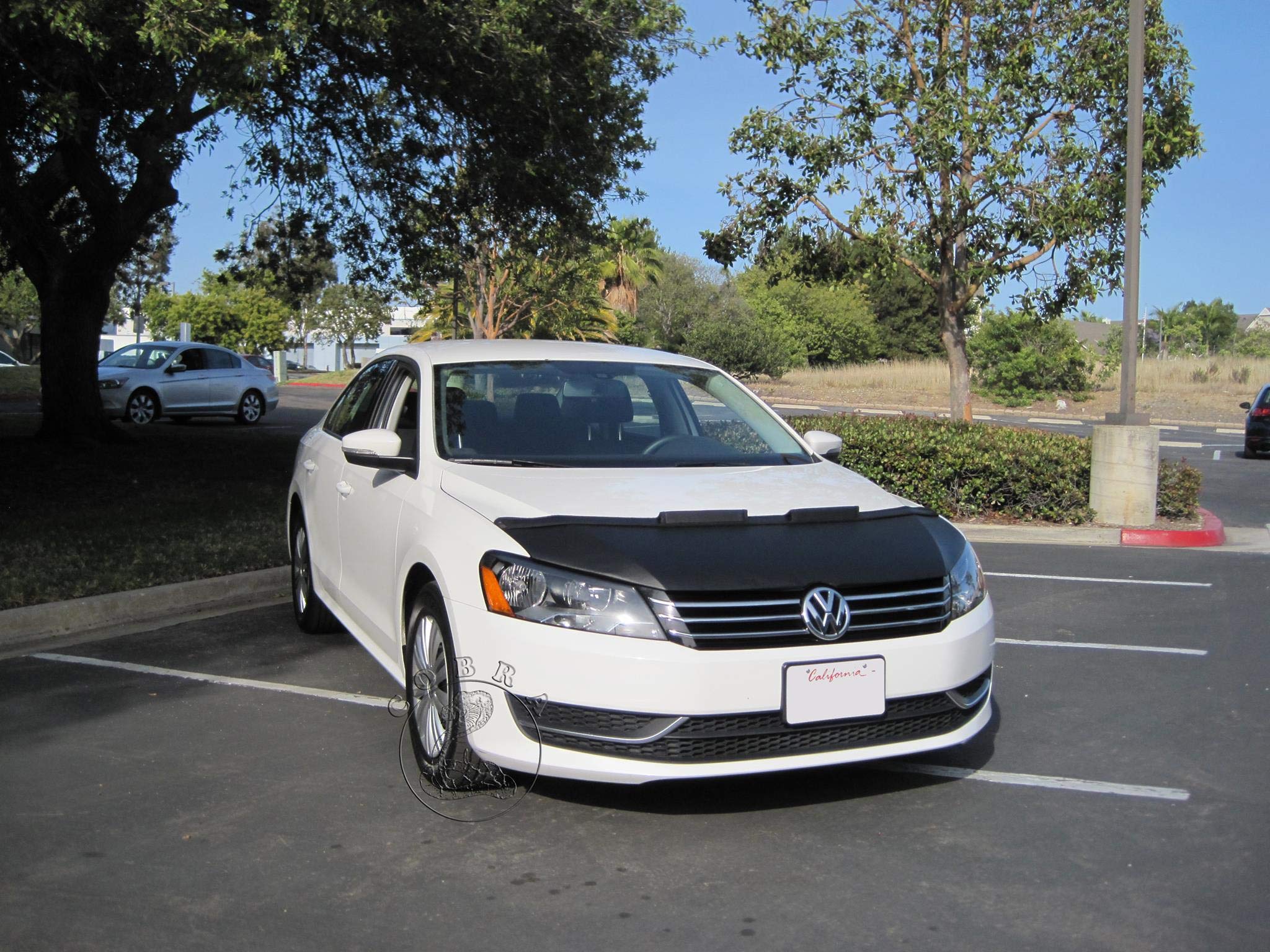 Volkswagen Passat Car Hood Bra Cover (2012-2015 Models) - Front End Protection Mask for Road Trips & Daily Commute