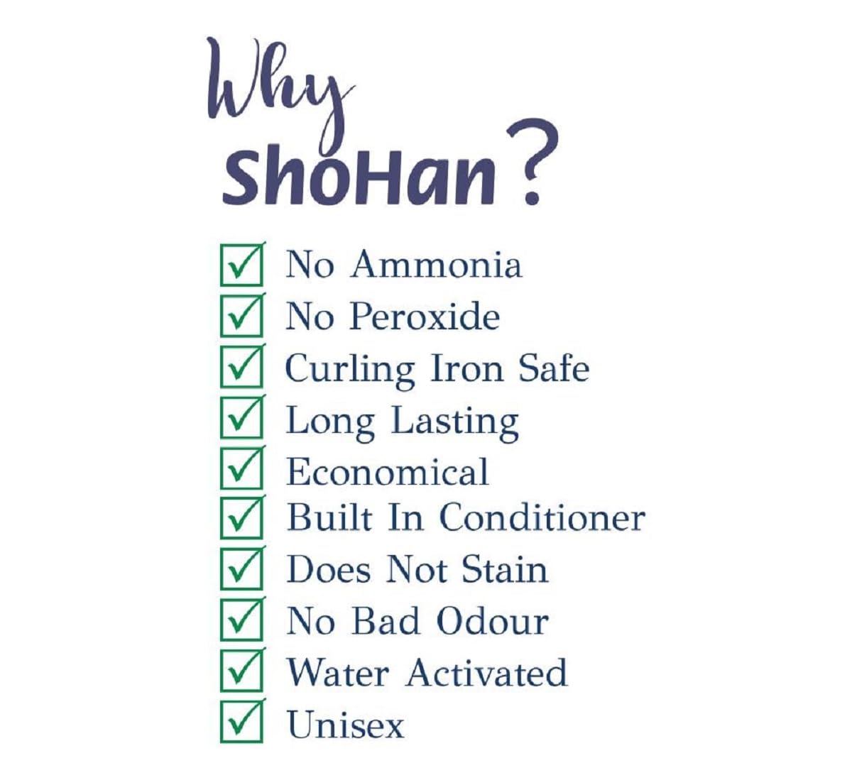 Gentle ShoHan Japanese Hair Dye for Hair Loss Reduction - Natural Black Color (6 Pack, 36g) | Safe Ammonia-Free Hair Coloring for Home Use & Salon Professionals