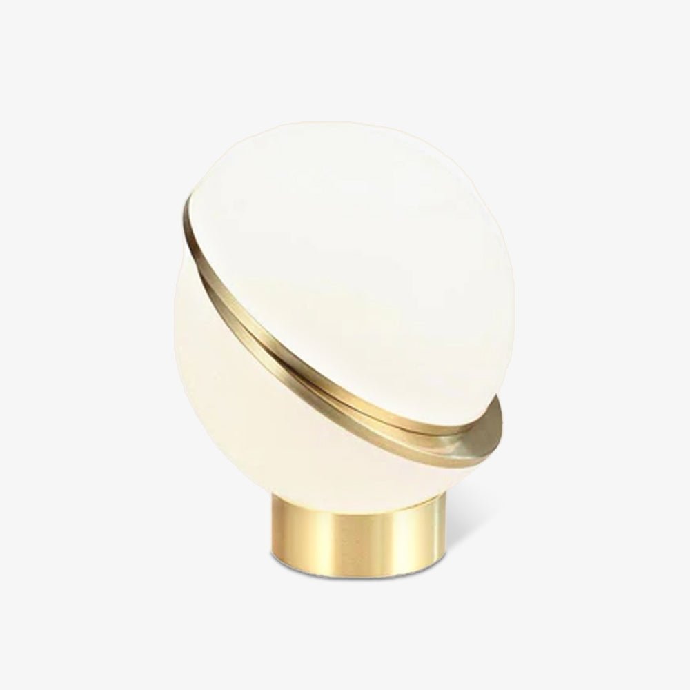 Modern Crescent Table Lamp - Adjustable LED Desk Light for Home Office, Bedroom & Study - Warm White & Cool White Lighting Options