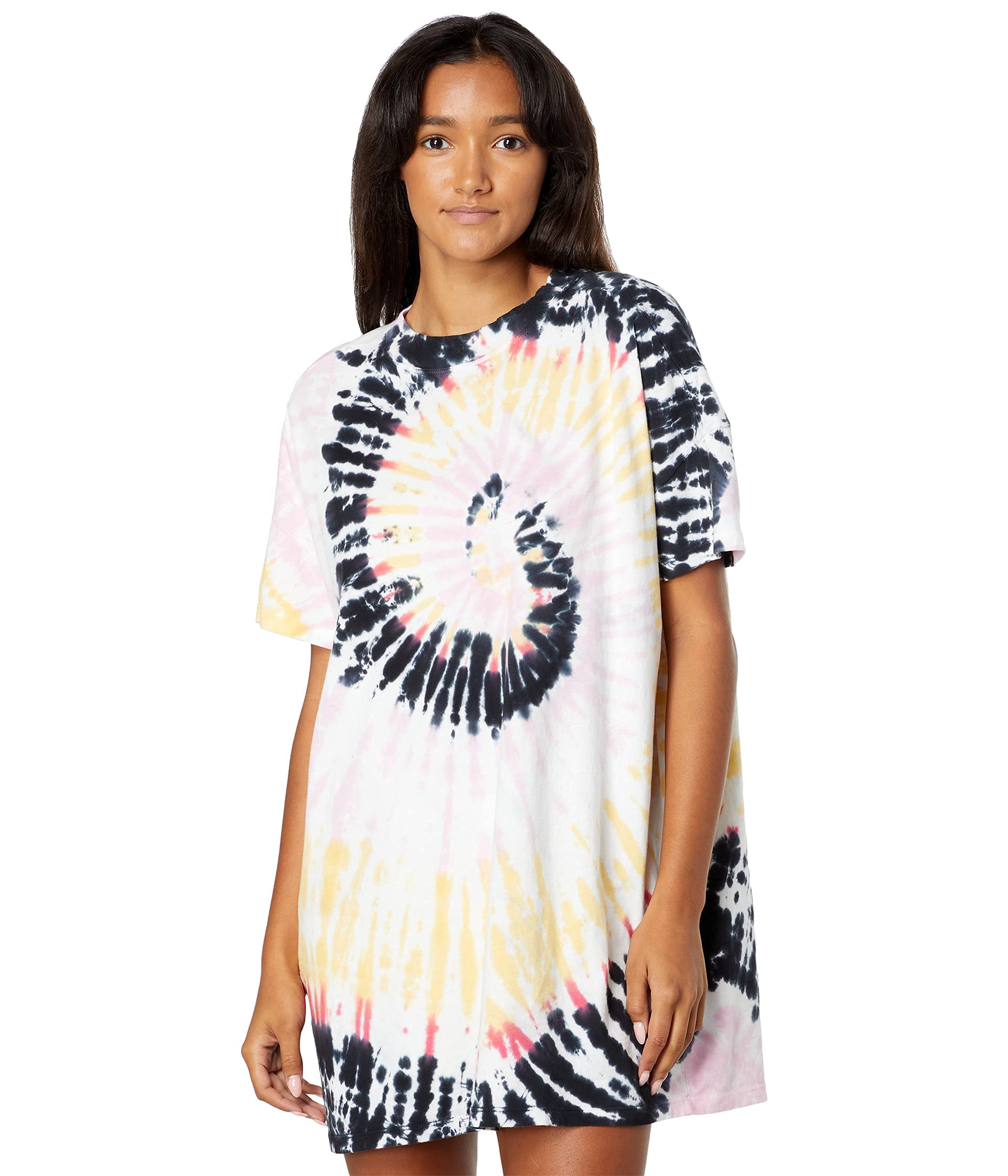 Electric & Rose Billie T-Shirt Dress for Women | Soft Cotton Casual Summer Dress | Perfect for Beach, Streetwear & Everyday Outfits