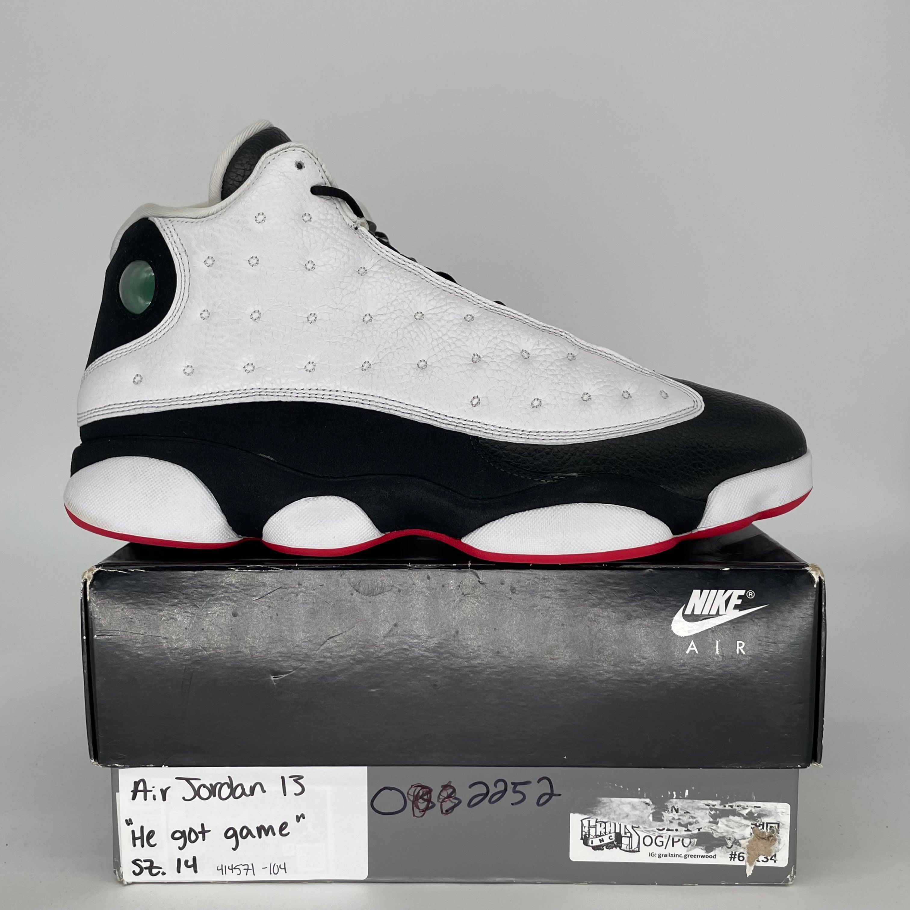 Air Jordan 13 Retro 'He Got Game' Basketball Shoes - Size 14 (414571-104) - Perfect for Basketball Games, Streetwear & Sneaker Collectors