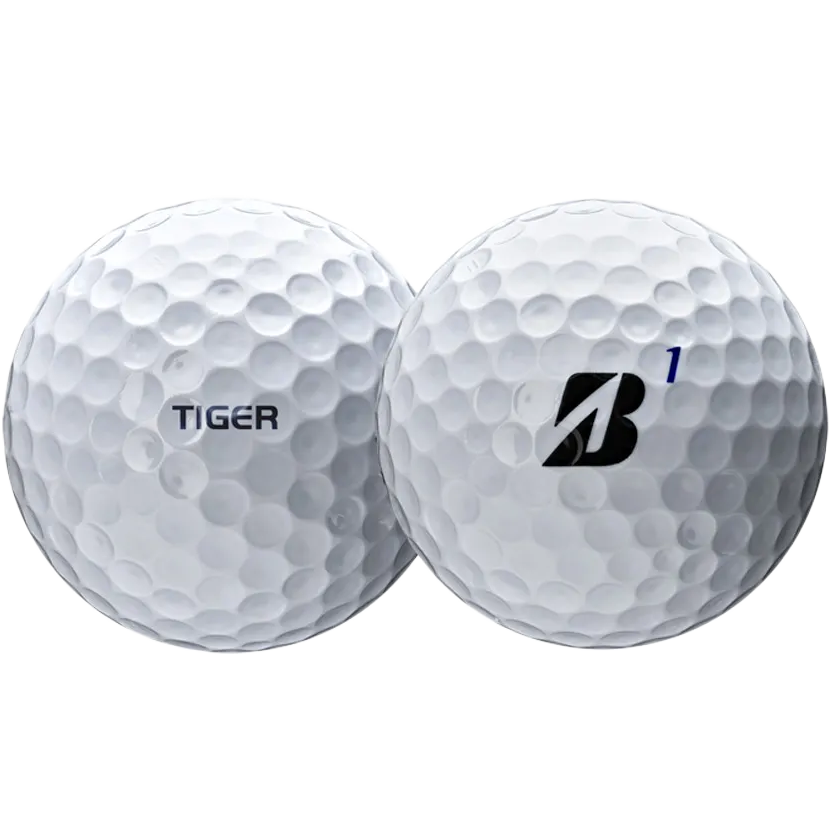 2022 Tour B XS Tiger Woods Edition Golf Balls - Premium Performance for Low Spin & Distance - Perfect for Golf Tournaments & Practice Rounds