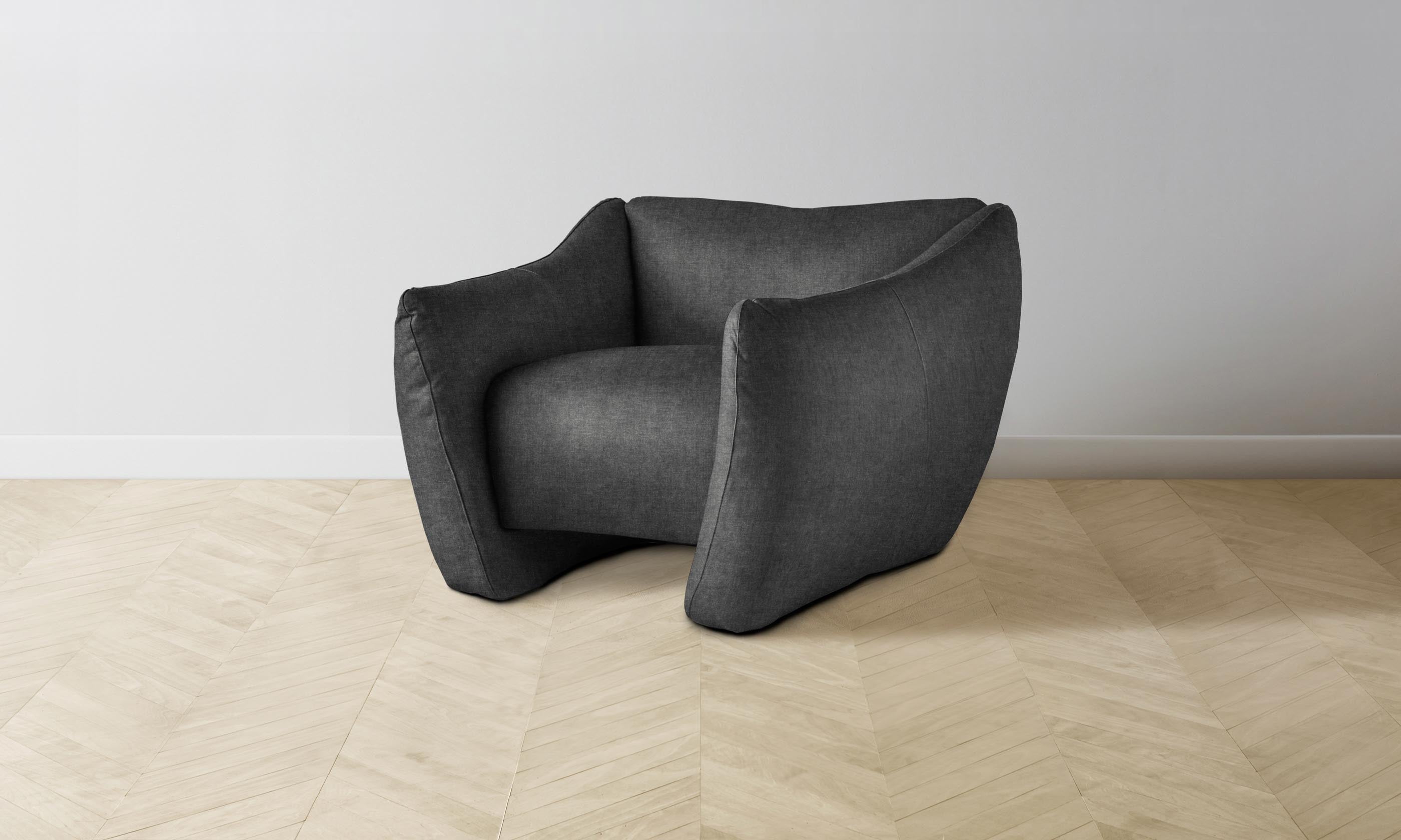 The Bond Chair - Premium Performance Tweed Upholstered Lounge Chair for Living Room, Office & Reading Nook - Modern Comfort Seating for Home & Workspace