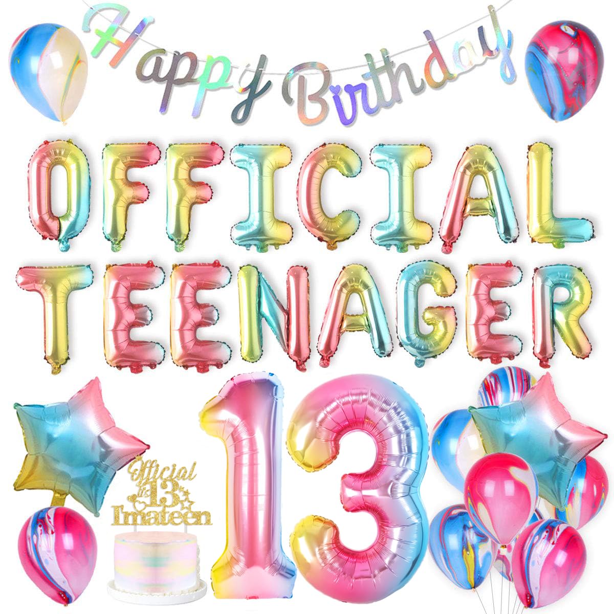 Jollyboom Party Decorations - Colorful Balloons, Banners & Supplies for Birthday, Wedding & Holiday Celebrations - Perfect for Home, Office & Event Decor