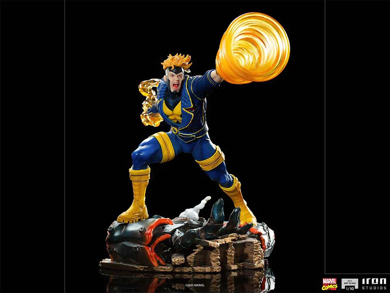 Iron Studios X-Men Havok BDS Art Scale 1/10 Statue - Premium Collectible for Marvel Fans & Comic Book Display
