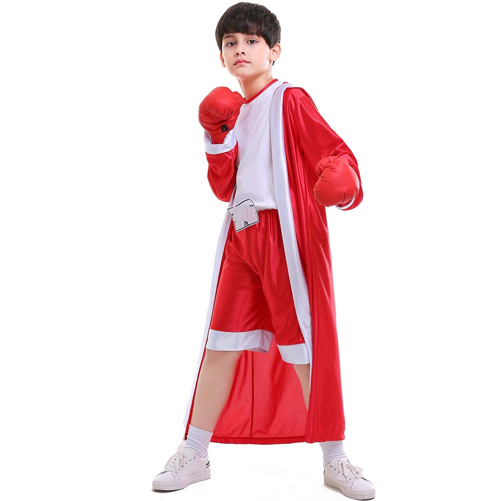 Kids Boxing Costume - Halloween & Cosplay Sportswear for Boys