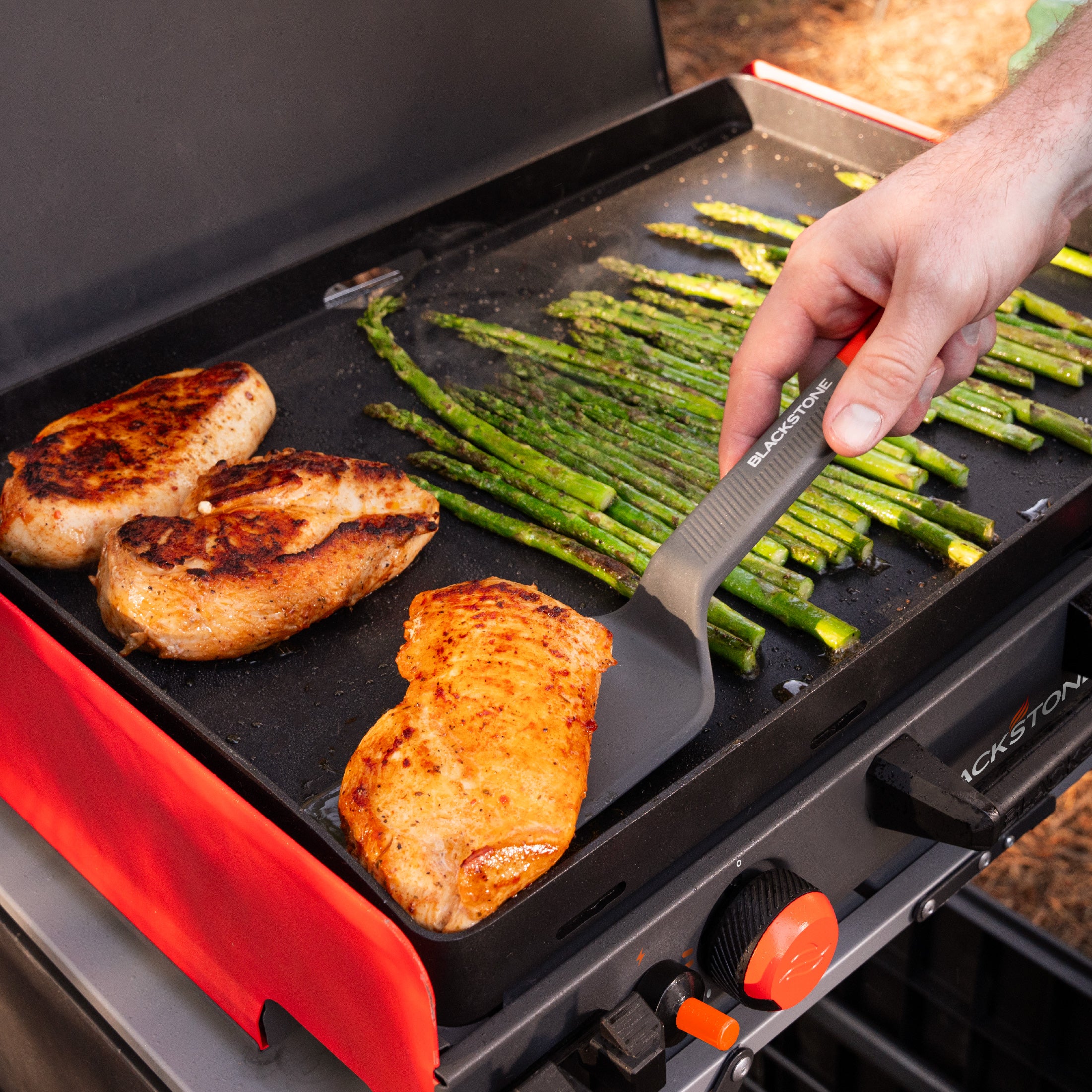 Adventure Ready 5-Piece Griddle Camping Kit - Premium Outdoor Cooking Set for Camping, Backpacking & Picnics - Perfect for Grilling, Frying & Cooking Meals in Nature