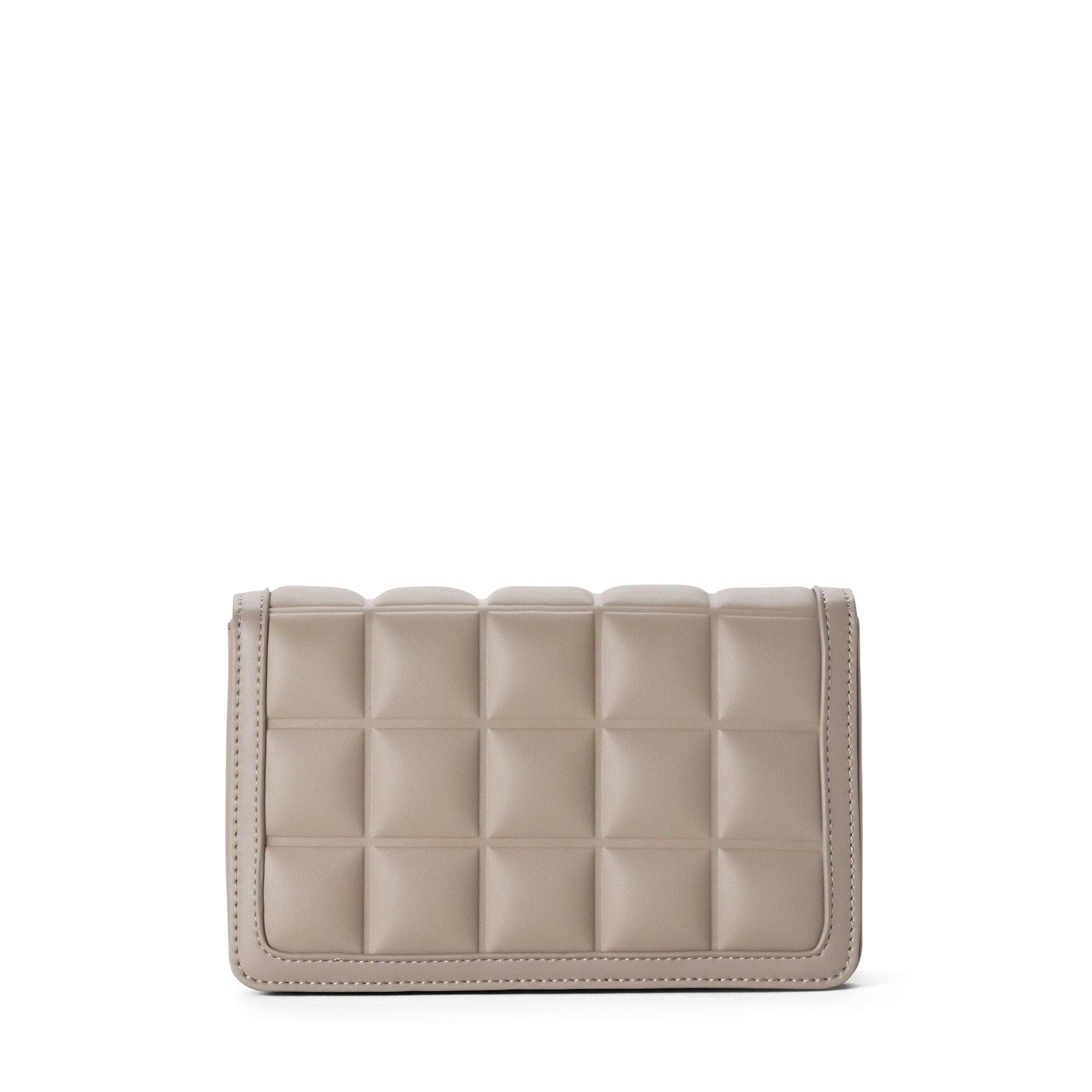 Jamie Vegan Leather Crossbody Bag for Women | Stone Grey | Stylish & Lightweight Purse for Everyday Use, Travel & Shopping