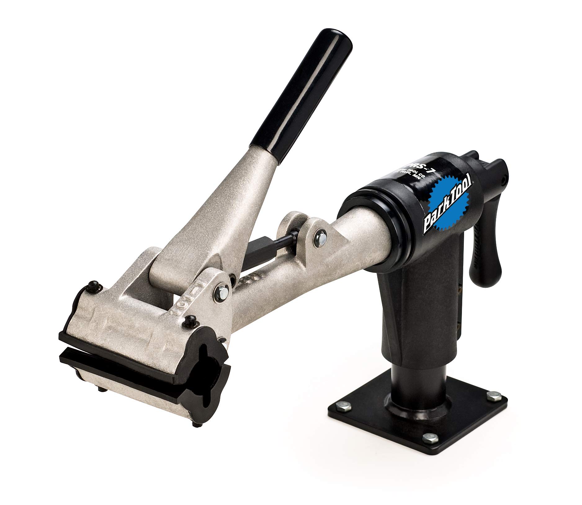 Park Tool Professional Bike Repair Stand - Heavy Duty Bench Mount Bicycle Mechanic Stand for Maintenance & Tuning (Ideal for Home Garage, Bike Shops & Cycling Enthusiasts)