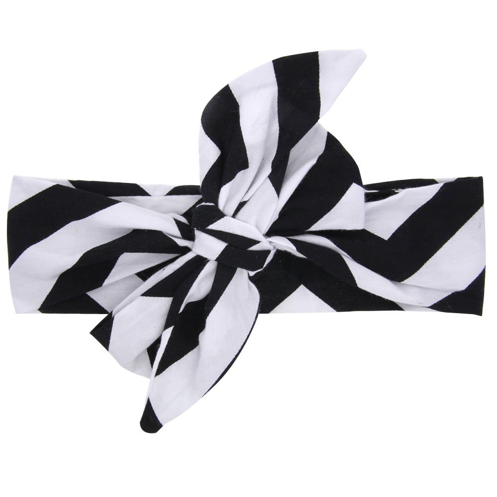Baby Headbands Turban Knotted - Soft Stretchy Hair Accessories for Newborns, Toddlers & Kids | Perfect for Photography, Birthday Parties & Daily Wear