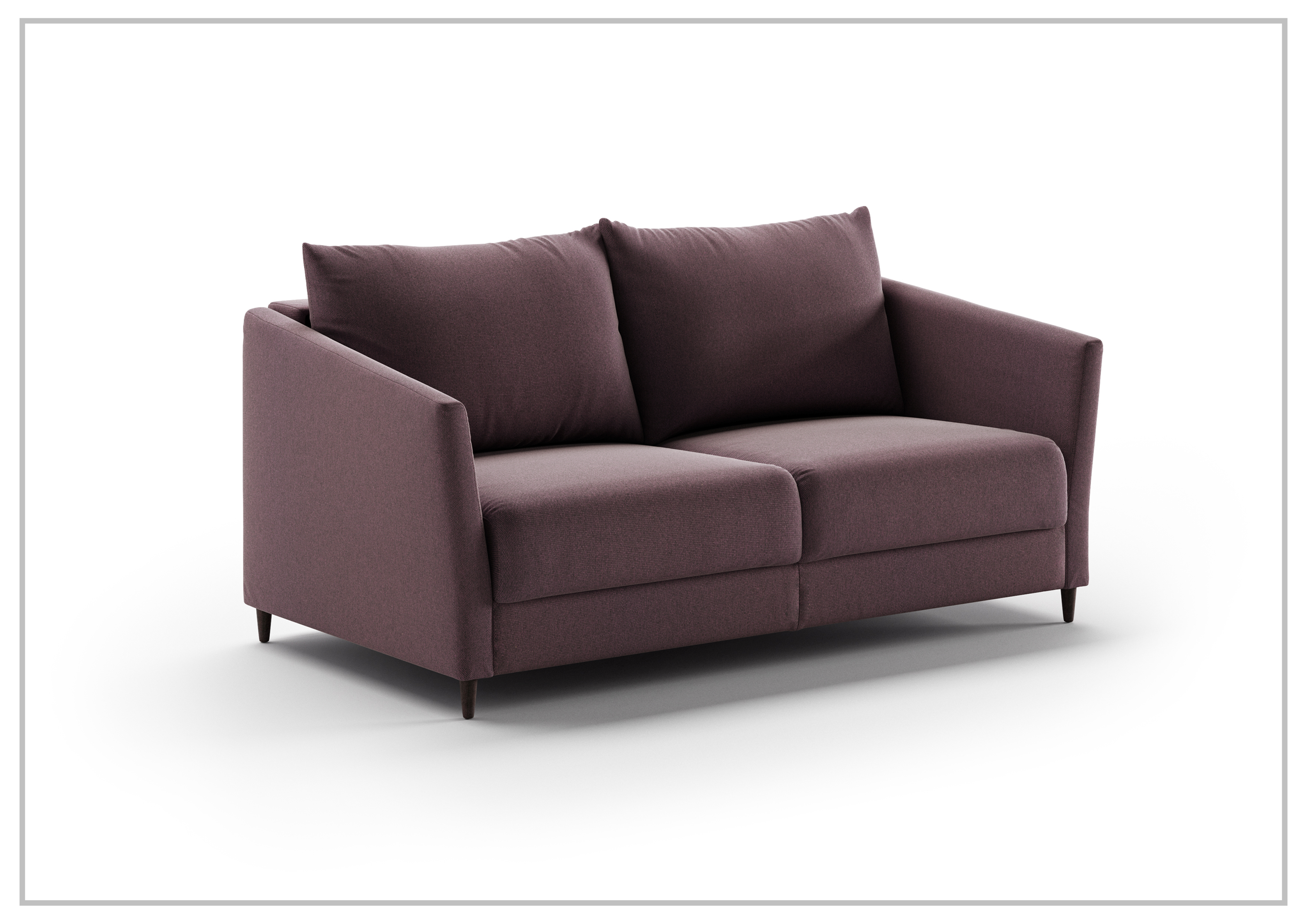 Luonto Erika Fabric Sofa Sleeper with Nest Mechanism - Convertible 3-in-1 Sleeper Sofa Bed for Small Spaces, Living Room & Guest Room Furniture - Comfortable Modern Pull-Out Couch with Easy Fold Mechanism