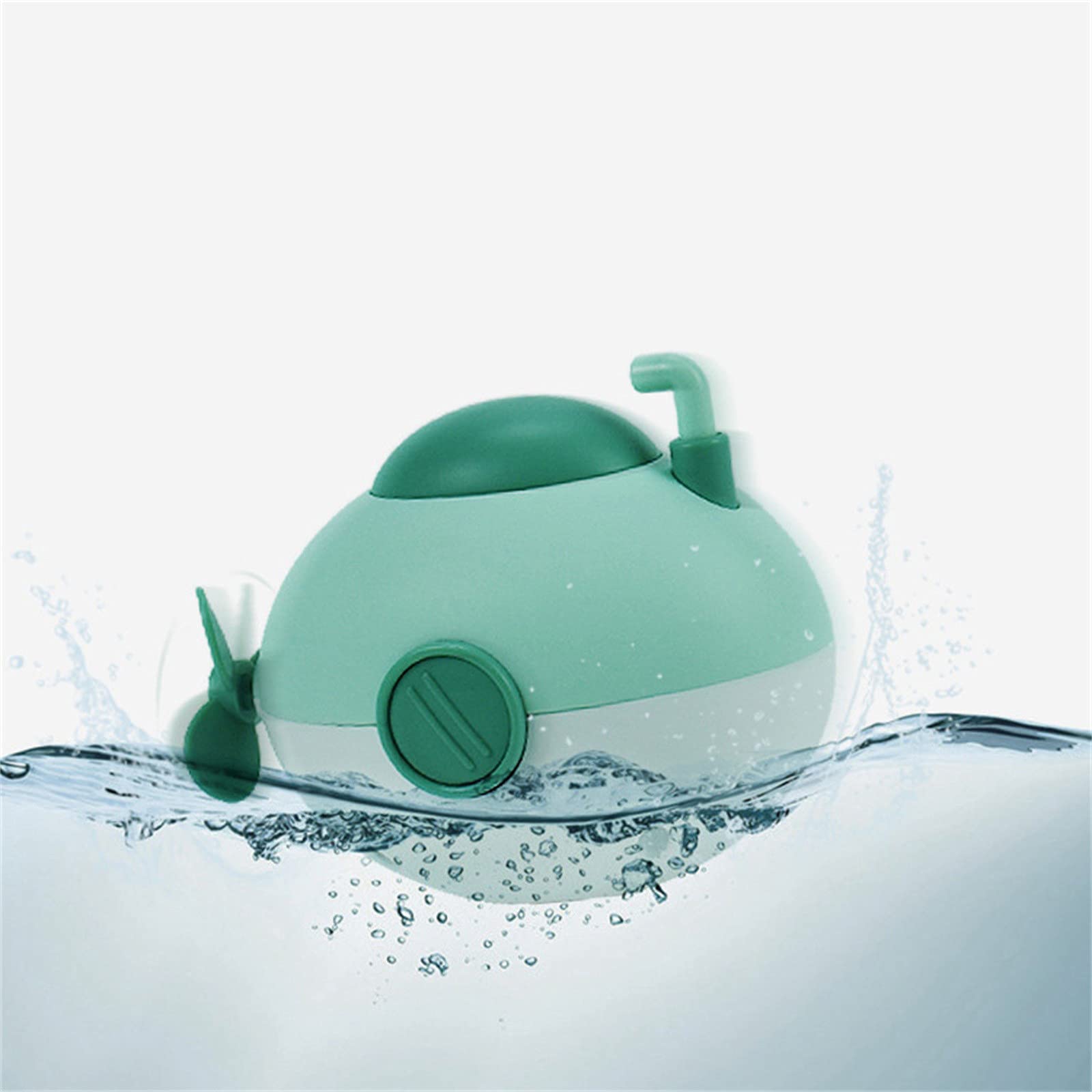 Wind-Up Submarine Bath Toys for Toddlers 1-5 Years - Fun Bathtub & Pool Water Toys for Boys & Girls - Perfect Kids Gift for Summer Playtime (Green)