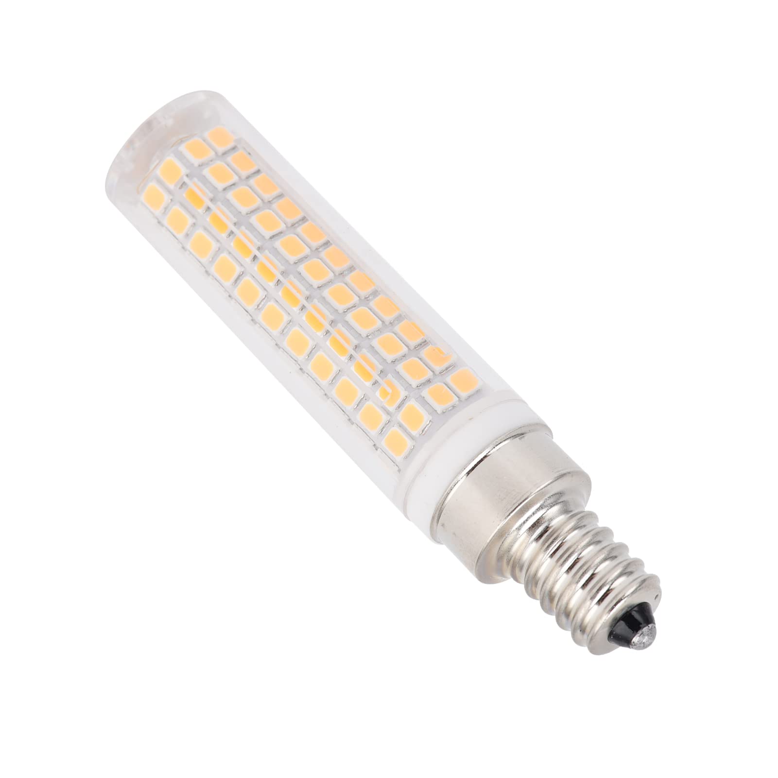 Hyuduo 15W LED Cylindrical Bulb - E12 Base, 120W Halogen Equivalent (1200lm), Dimmable Warm White Light for Chandeliers, Ceiling Fans & Decorative Fixtures - Perfect for Dining Rooms, Bedrooms & Living Spaces