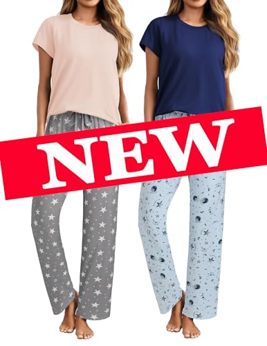 Pink Grey Star/Navy Blue Star