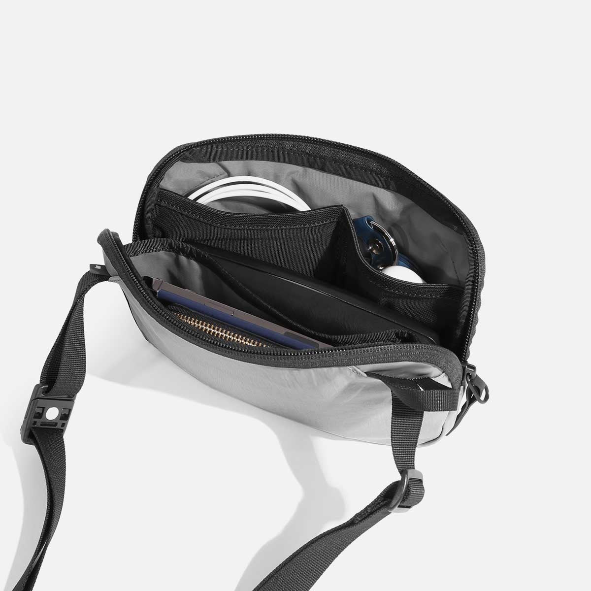 Go Sling 2 - Premium Crossbody Sling Bag for Men & Women - Lightweight & Water-Resistant for Travel, Hiking, and Everyday Use