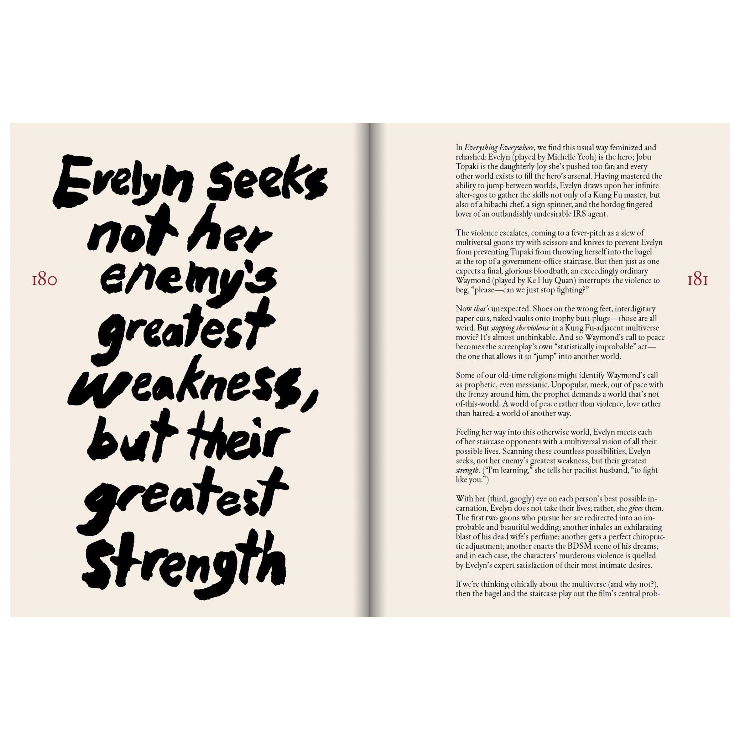 A24: Kwan & Scheinert Everything Screenplay Hardcover Book - Perfect for Film Students, Screenwriters & Movie Enthusiasts