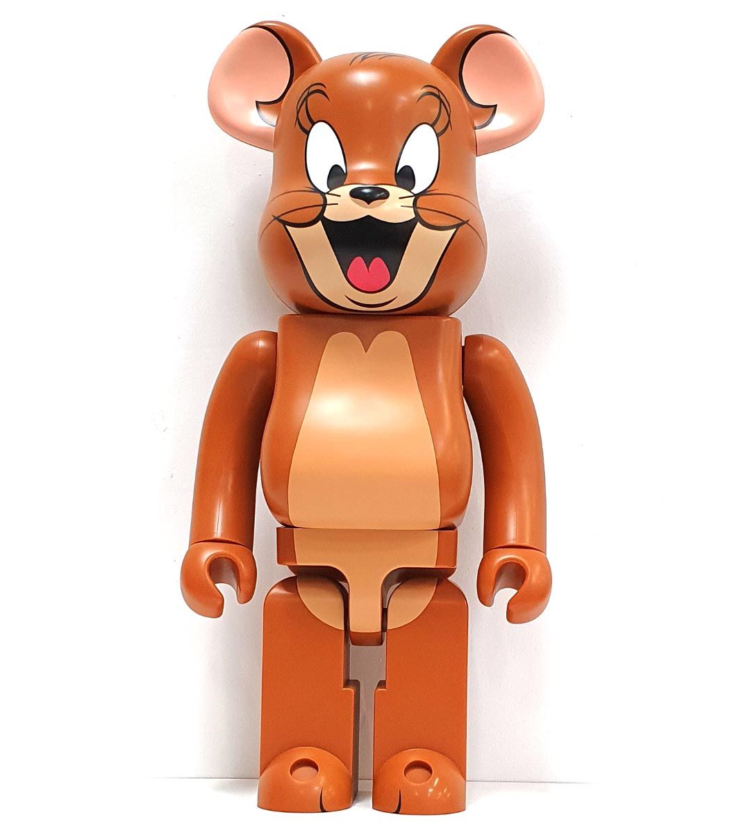1000% Bearbrick Jerry (Tom & Jerry) Collectible Vinyl Art Toy - Limited Edition Anime Figure for Display & Home Decor, Perfect for Collectors & Anime Fans