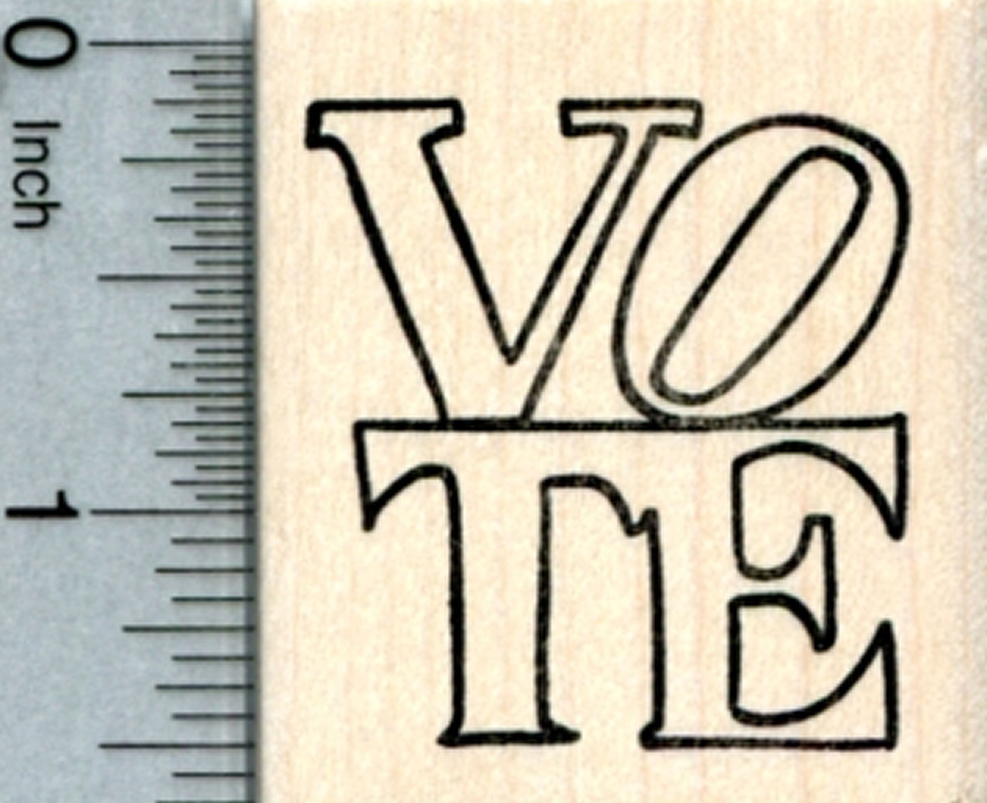 Custom Vote Rubber Stamp - Personalized Voting Stamp for Ballots, Elections & Official Documents | Perfect for Poll Workers, Election Officials & Voting Events