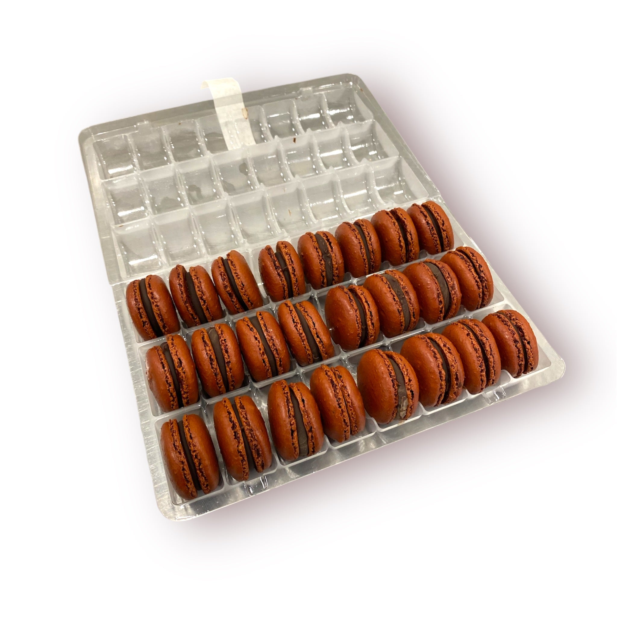 24-Piece Macaron Baking Tray Set | Gluten-Free | Perfect for French Pastries, Desserts & Party Catering