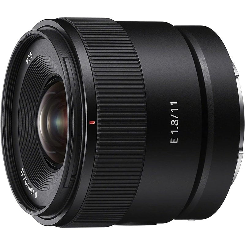 Sony E 11mm F1.8 APS-C Ultra Wide Angle Prime Lens for Sony Mirrorless Cameras - Perfect for Landscape, Architecture & Low-Light Photography