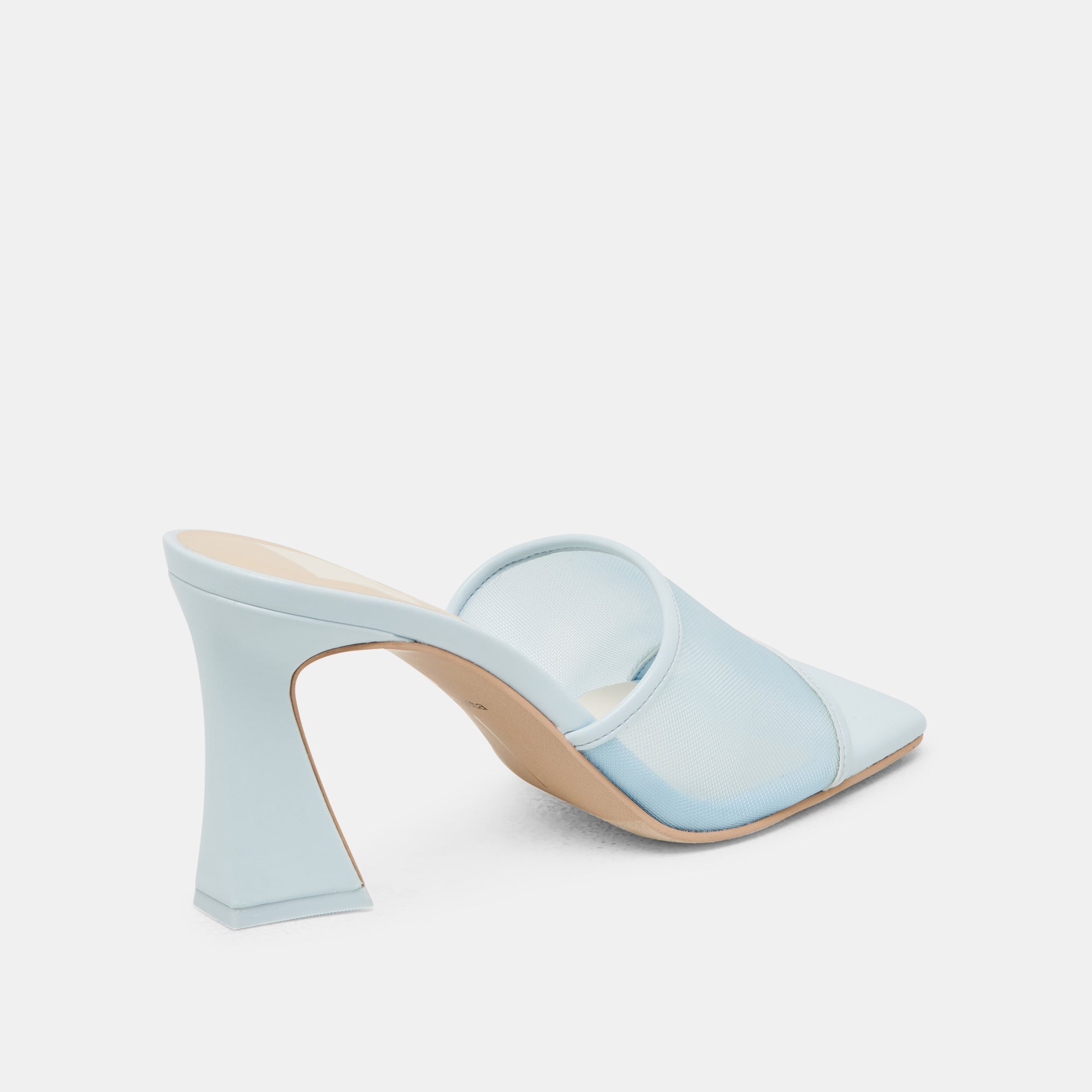 NARDA High Heels for Women - Ice Blue Mesh Stiletto Pumps - Elegant Party Shoes for Weddings, Prom & Evening Events