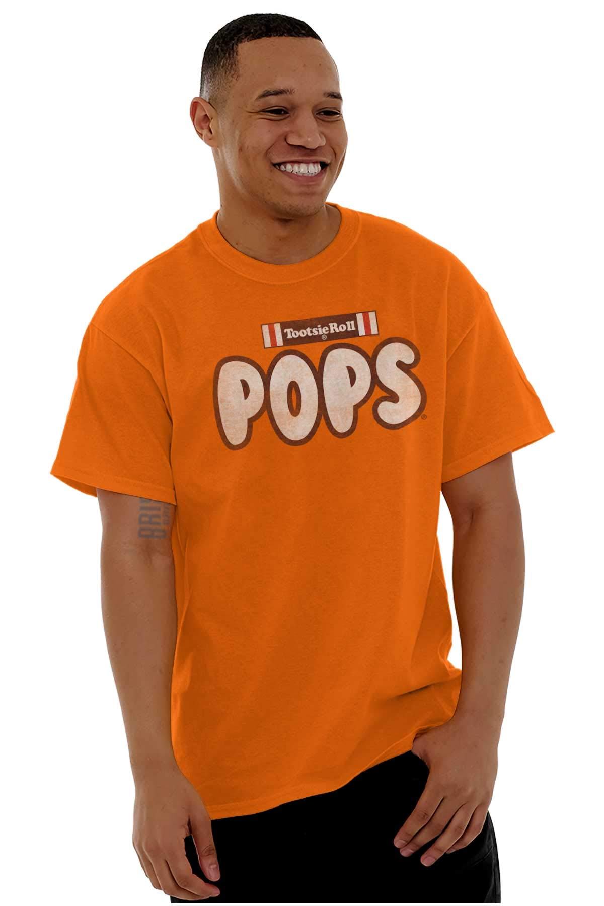 Vintage Tootsie Roll Pop Logo Graphic T-Shirt for Men & Women - Retro Candy Lover Tee for Casual Wear, Halloween Costumes & Nostalgic Gifts