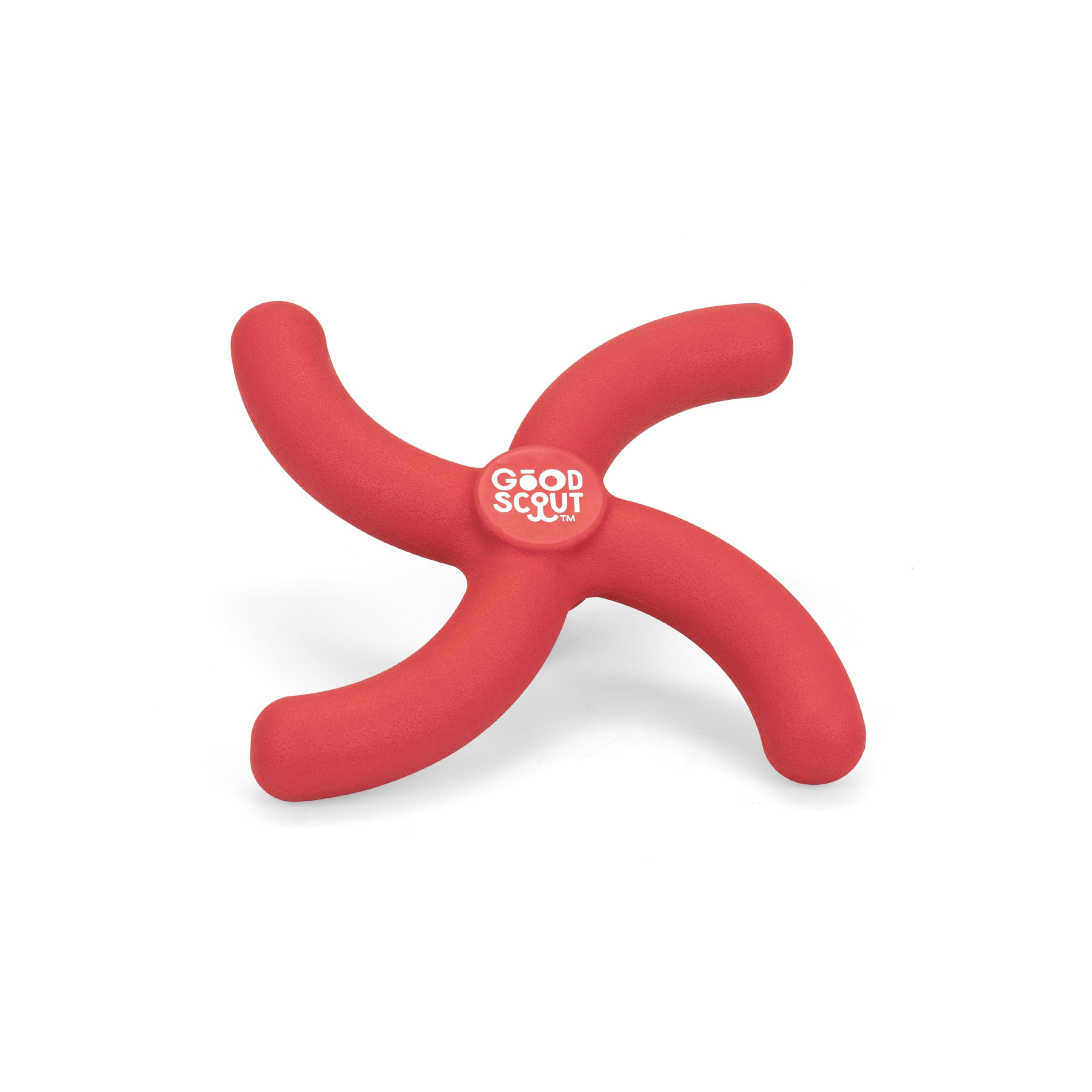 Good Scout Boomerang Dog Toy - Durable Tug & Chew Toy for Aggressive Chewers | Best Fetch Toy for Puppies & Adult Dogs | No-Stuffing Interactive Toy for Medium & Large Breeds | Perfect for Outdoor Play, Training & Bonding Time