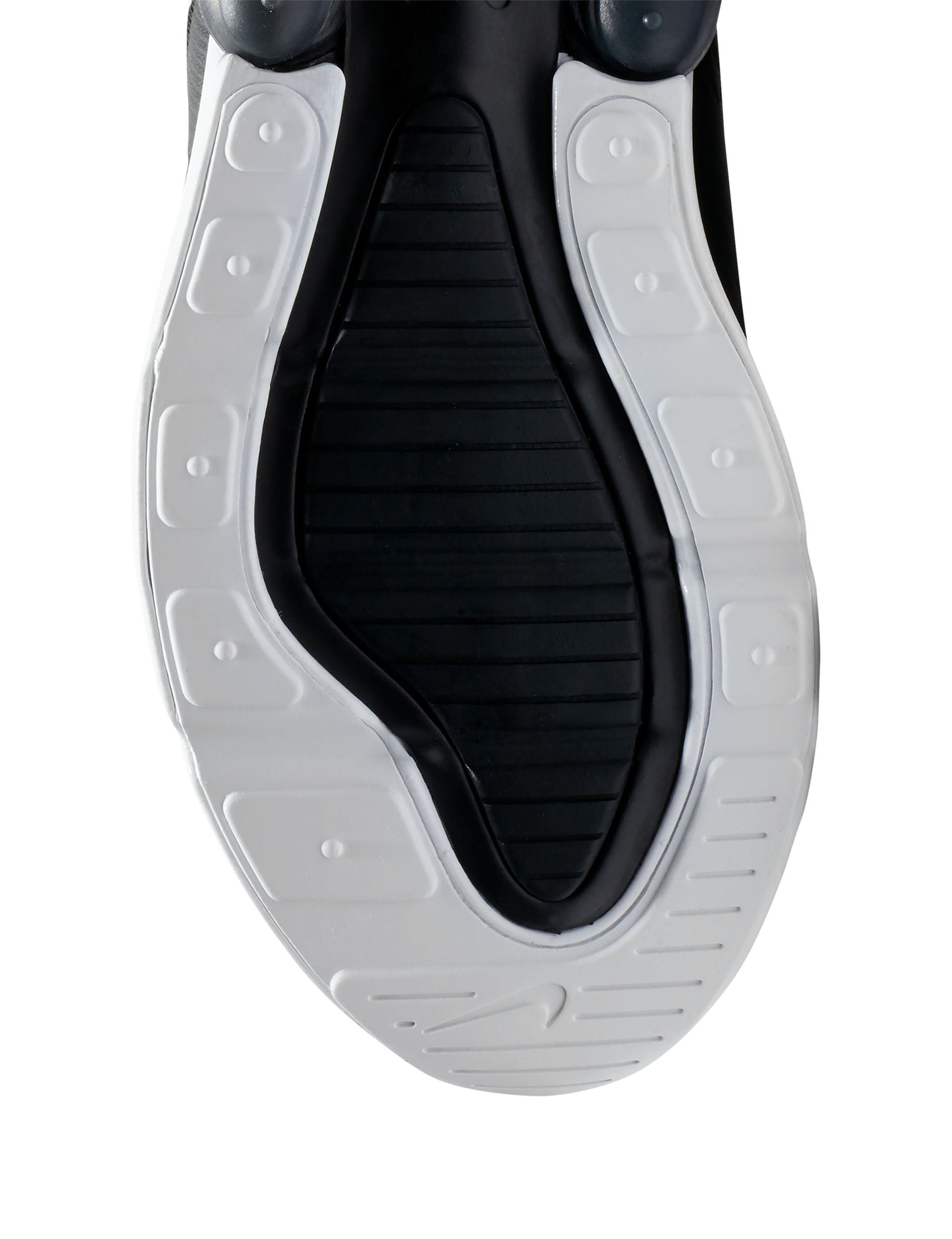 Nike Air Max 270 Running Shoes for Men - Black/White/Anthracite Cushioned Sneakers for Gym, Workout & Casual Wear