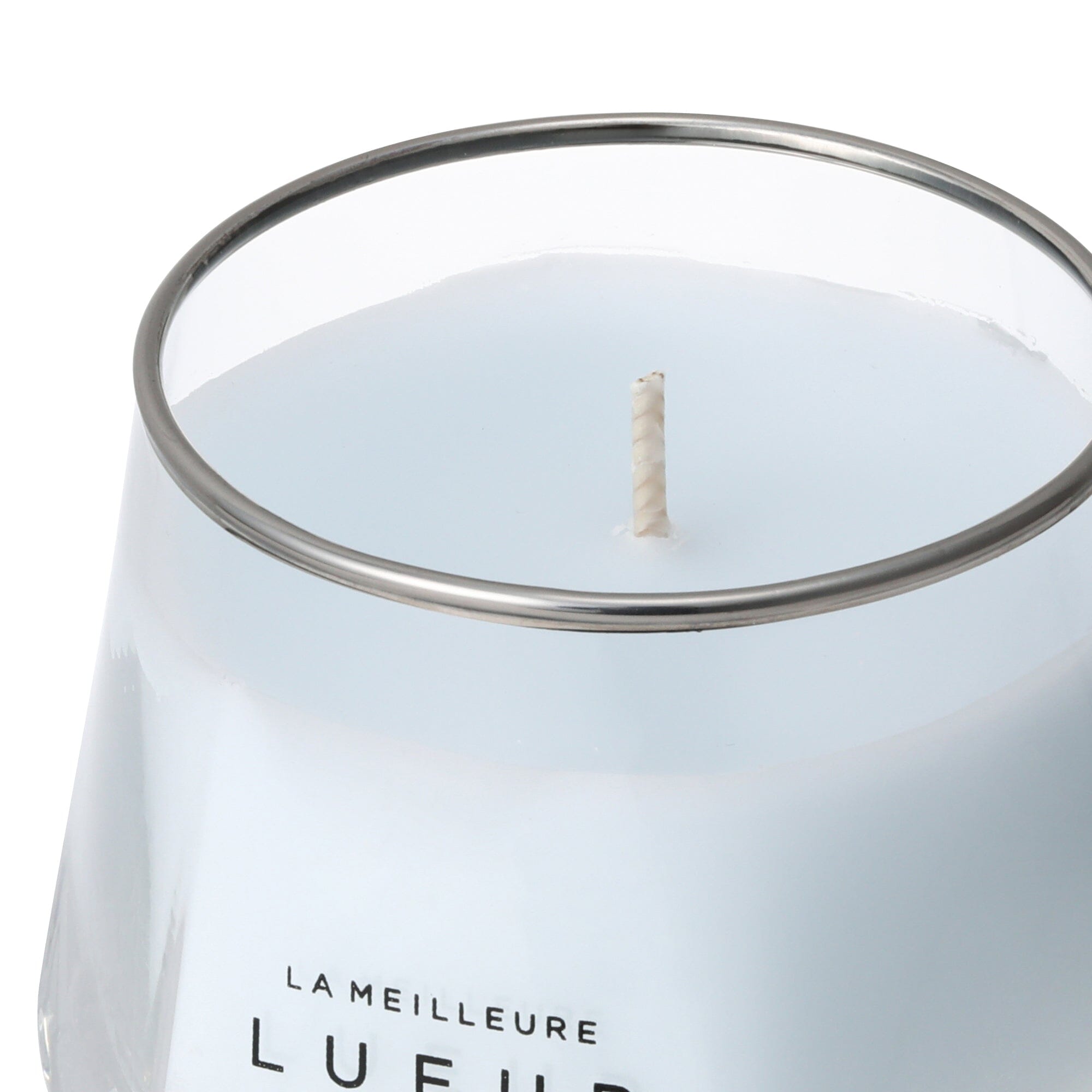 Lueur Silver Scented Candles for Home Decor - Relaxing Aromatherapy Candles for Bedroom, Bathroom & Living Room