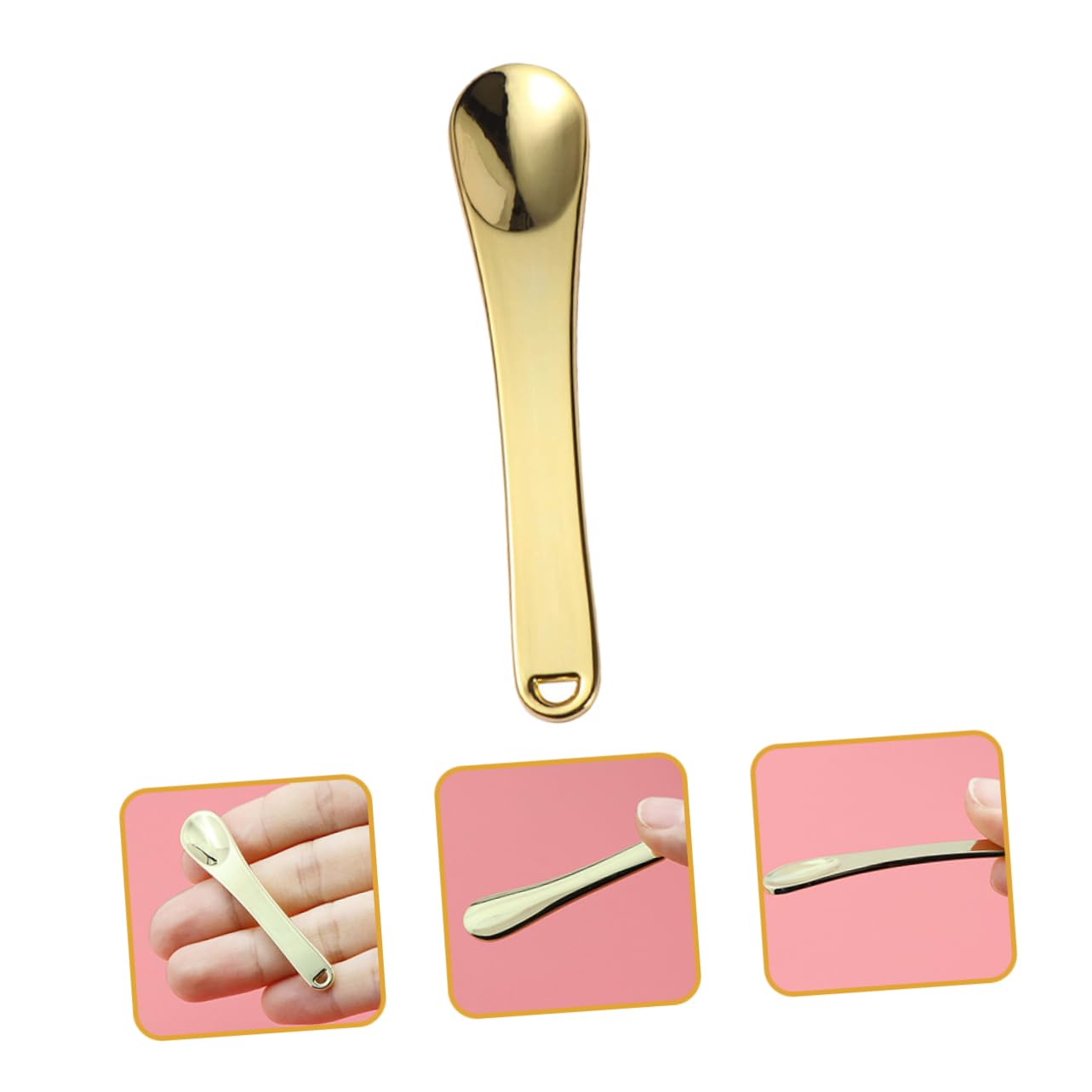 5-Piece Mini Skin Care Tool Set - Facial Applicator, Skin Spatula & Lotion Scoop for Precise Skincare Application | Perfect for Travel, Salon & Home Beauty Routine
