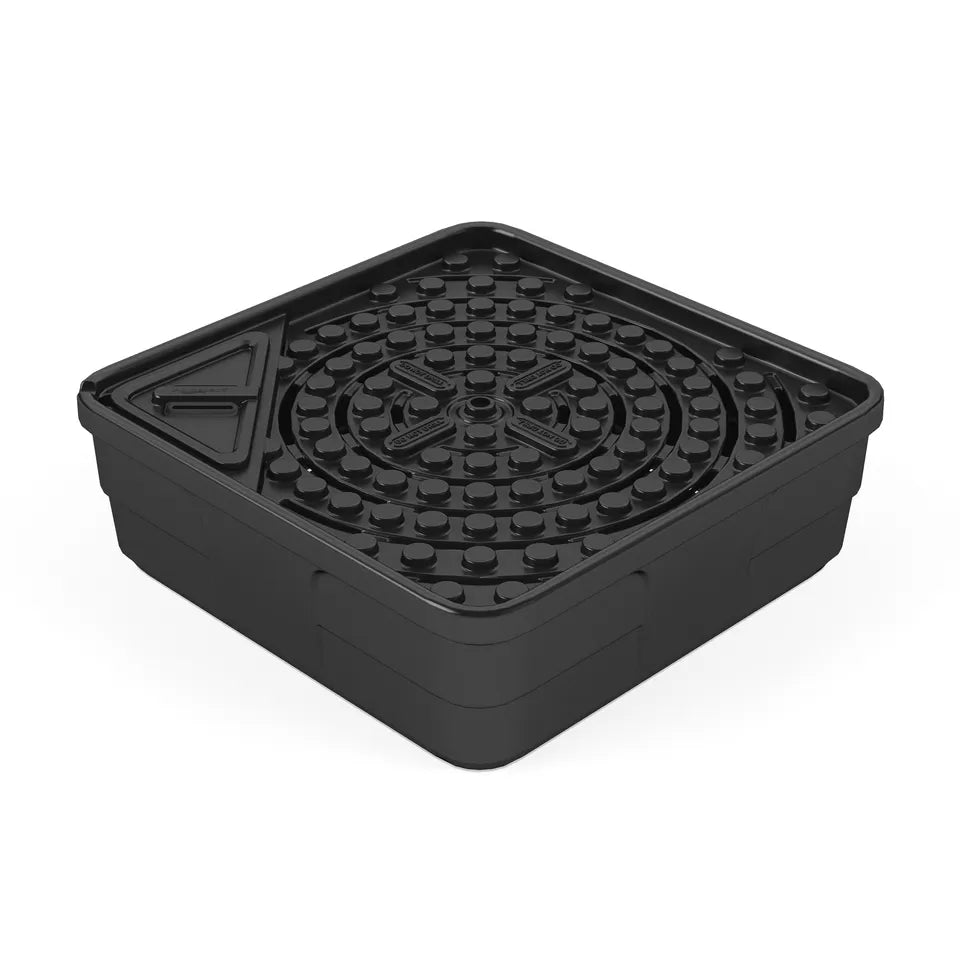 Stacked Slate Sphere Water Fountain Kit - Outdoor Garden Decor, Relaxing Zen Fountain for Patio, Yard, and Landscape Design