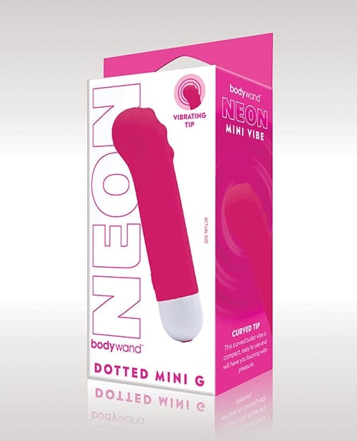 XGen Bodywand Neon Mini Dotted G Vibe - Rechargeable Personal Massager for Women, Waterproof & Ultra Quiet - Perfect for Sensual Relaxation & Intimate Moments