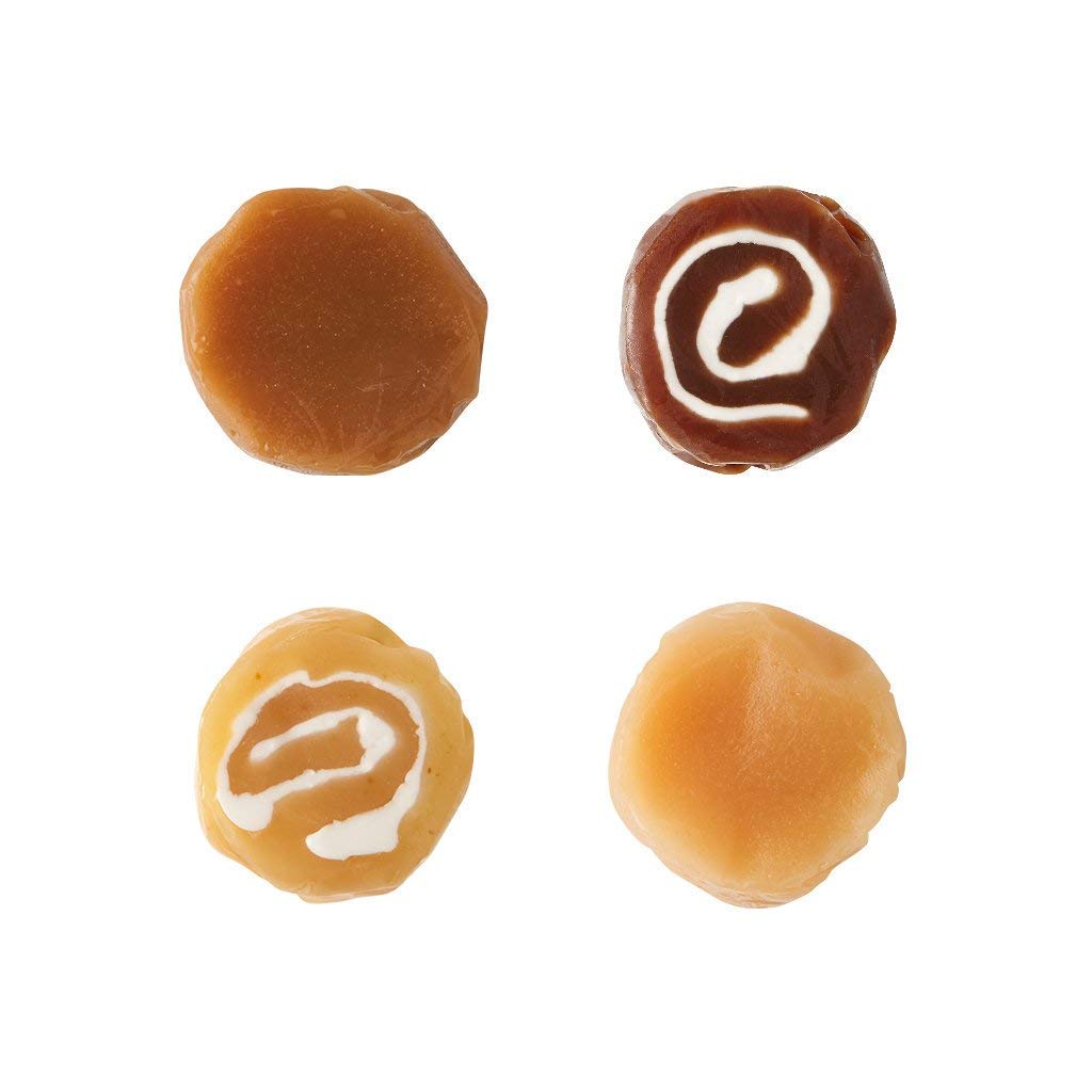 Sugar Free Caramel Swirls Candy | Keto Friendly, Low Calorie, Organic Snacks | Zero Sugar Healthy Treats | 11 Count (3.05 oz) | Perfect for Diabetics, Weight Loss & Keto Diet Snacking