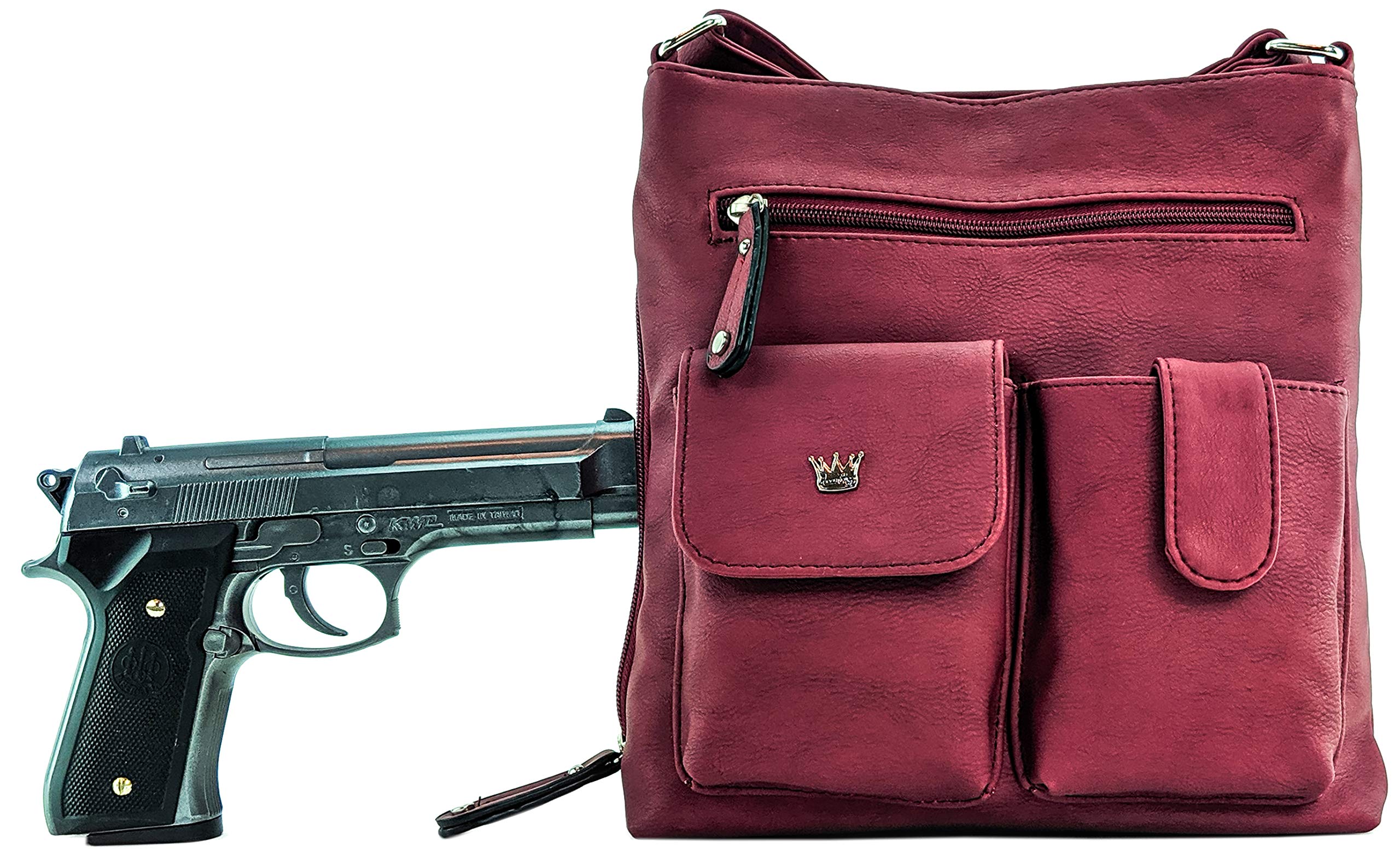 Colt CCW Concealed Carry Handbag - Women's Tactical Crossbody & Shoulder Purse for Self Defense | Perfect for Everyday Carry, Travel & Outdoor Activities