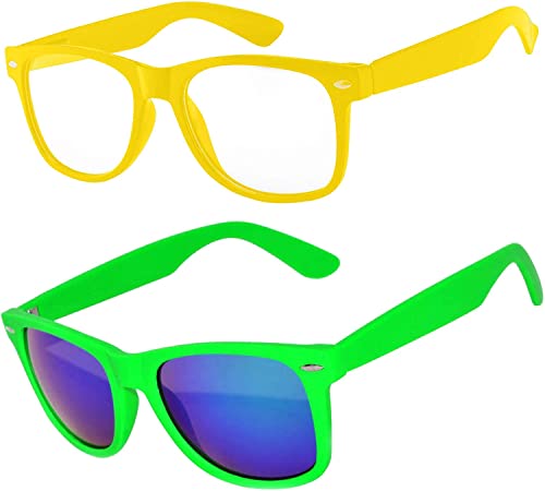 Yellow Clear, Green Mirror