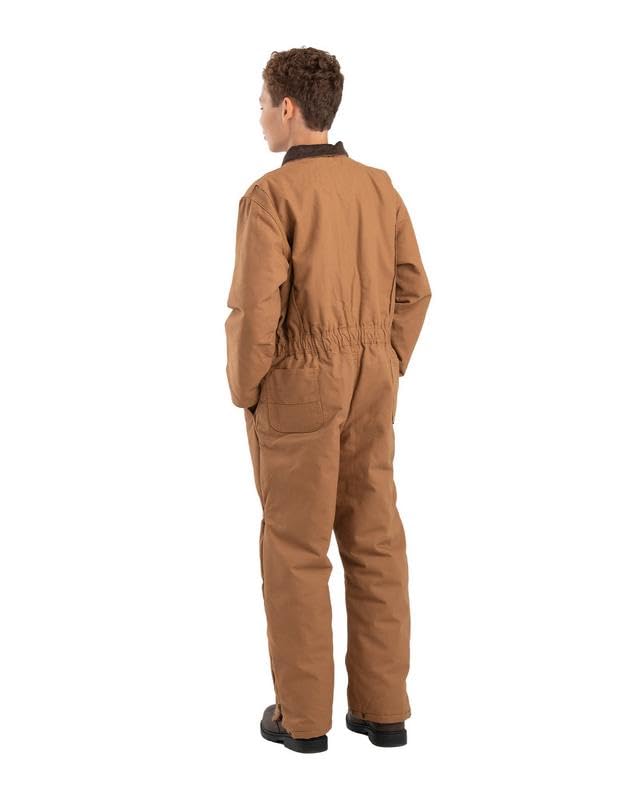 Berne Youth Softstone Insulated Bib Coverall - Waterproof Winter Snowsuit for Kids, Boys & Girls - Perfect for Snow Play, Sledding & Outdoor Activities