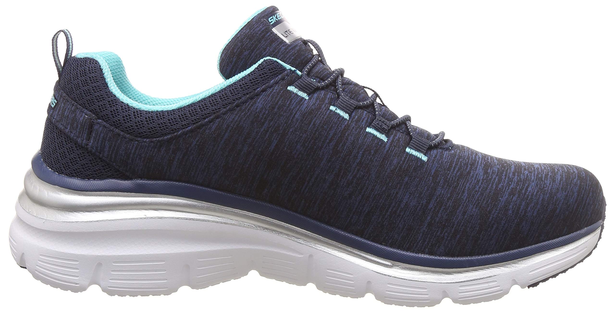 Skechers Women's Up a Level Sneakers - Lightweight Walking Shoes for Women with Memory Foam - Comfortable Casual Shoes for Work, Travel & Everyday Wear