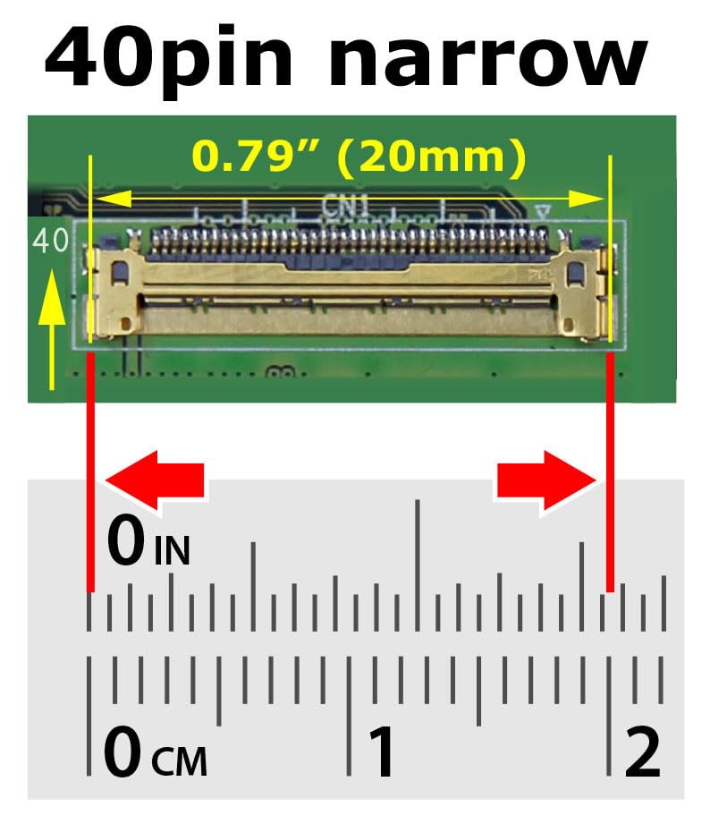 SCREENARAMA Replacement LCD Screen for Lenovo Thinkbook 15 G4 IAP Model 21DJ - 15.6