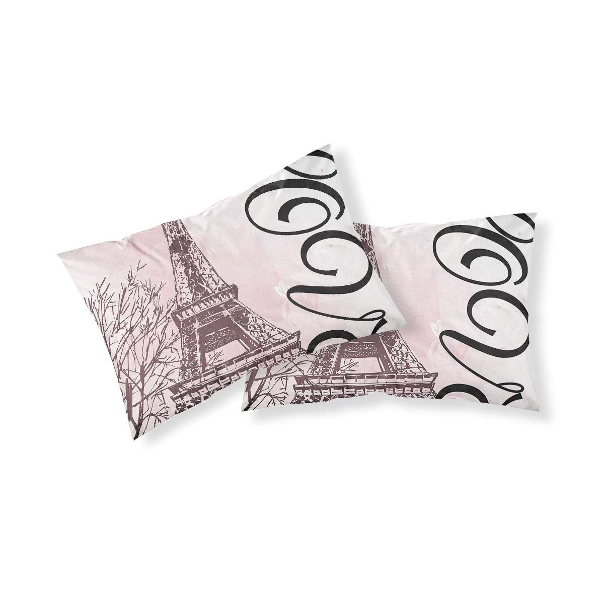 Homewish Paris Themed Eiffel Tower Duvet Cover Set - Queen Size 3-Piece Bedding with Modern Cityscape Print | Soft Polyester Comforter Cover for Kids, Boys & Girls (No Insert) | Perfect for Themed Bedrooms, Travel Enthusiasts & Paris-Inspired Decor