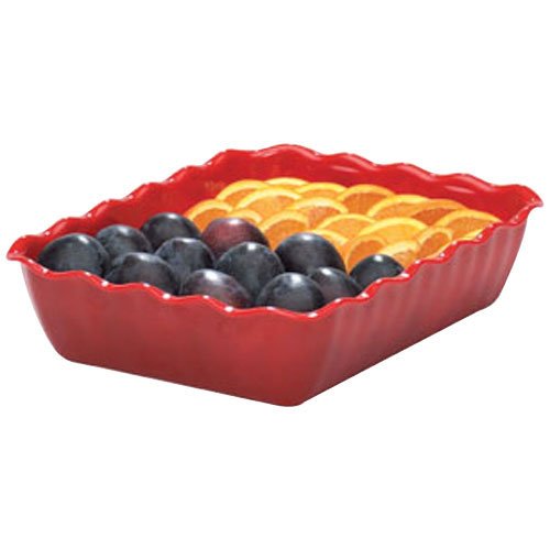 Cambro 4.9 Quart Rectangular Deli Food Container - Camwear Polycarbonate (6-Pack) [DC10-404] - Perfect for Delis, Restaurants & Catering Services