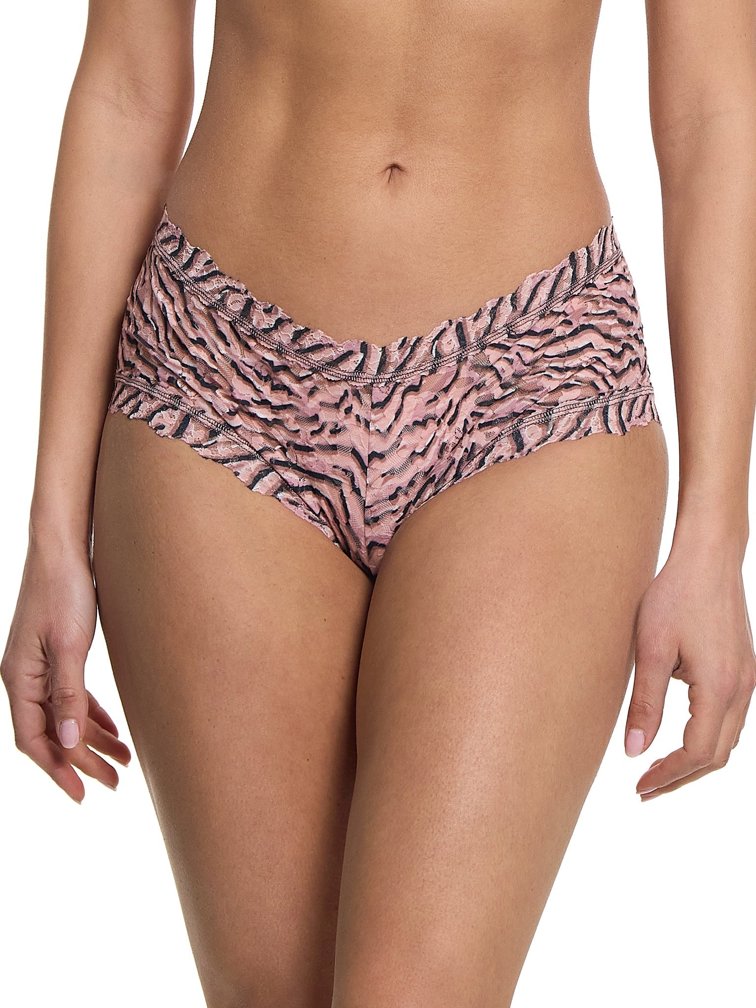 Printed Signature Lace® Boyshorts - Comfortable Women's Underwear for Everyday Wear | Perfect for Sleep, Lounge & Casual Outfits