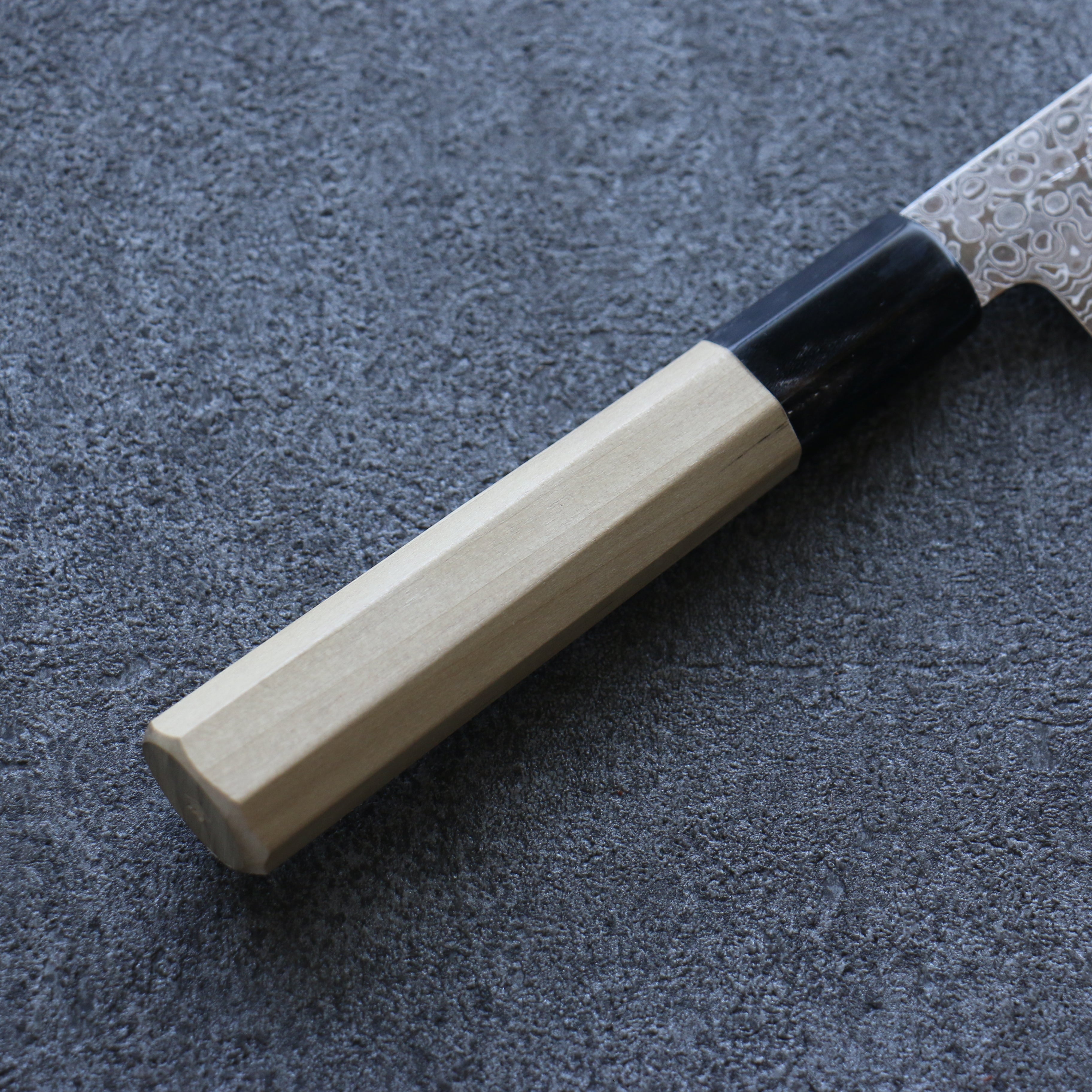 Premium Misuzu AUS10 Damascus Steel 150mm Petty Knife - Handcrafted Magnolia Wood Handle - Razor Sharp Japanese Utility Knife for Slicing, Dicing & Precision Kitchen Tasks