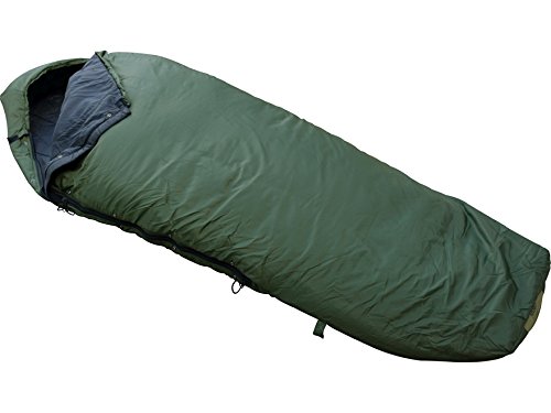 Military Style 4-Piece ECWS -15°F Extreme Cold Weather Sleeping Bag System for Camping, Hiking & Survival Gear - Tactical Outdoor Sleeping Solution