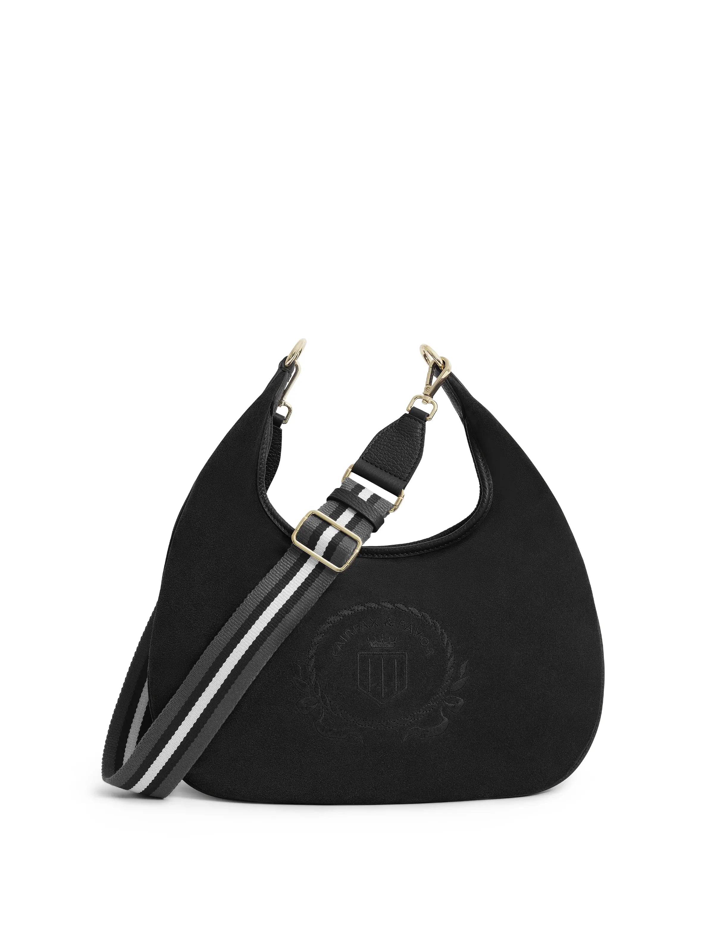 Richmond Hobo Bag for Women - Stylish Black Leather Shoulder Purse - Perfect for Work, Travel & Everyday Use