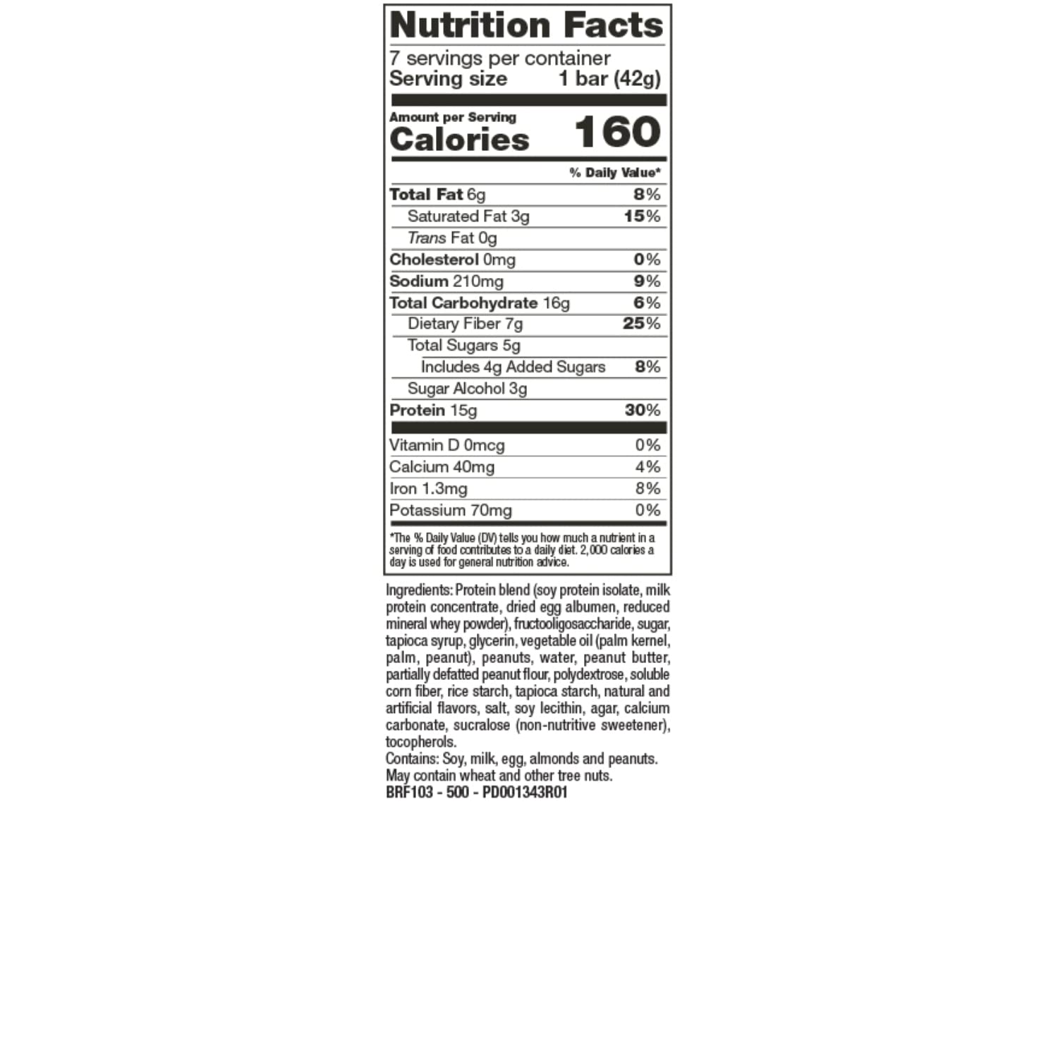 PROTIFIT Low Calorie Fluffy Nutter Protein Bar - 15g High Protein, Low Carb & Sugar, Keto & Ideal Protein Friendly (3 Pack, 7 Servings per Box) | Perfect for Post-Workout Recovery, Healthy Snacking & Weight Management