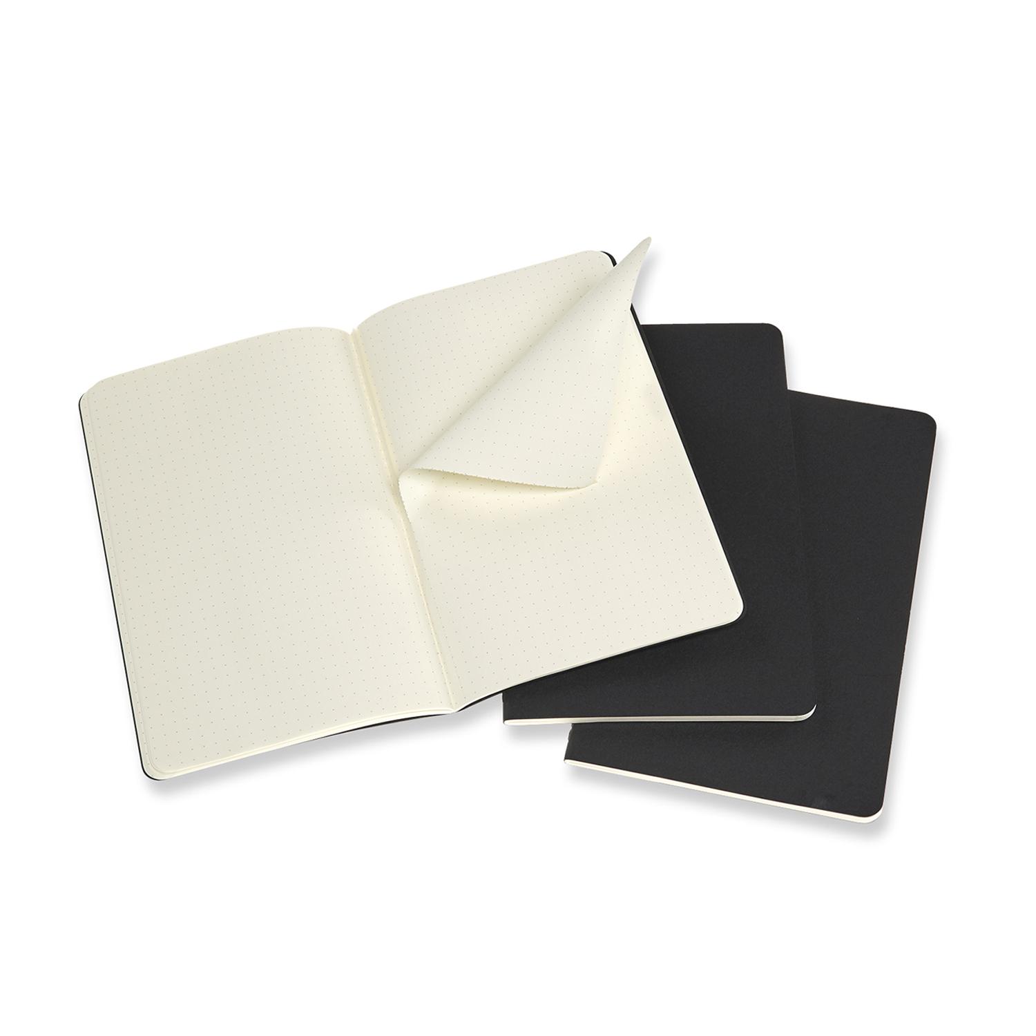 Premium Cahier Large Notebook Set - 3-Pack Lined Journal for Writing, Sketching & Note Taking - Ideal for School, Office & Creative Projects