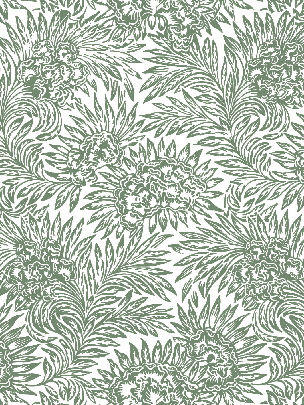 Nathan Turner 'Herald' Green Wallpaper - Premium Peel & Stick Removable Wallpaper for Living Room, Bedroom, Nursery & Home Decor
