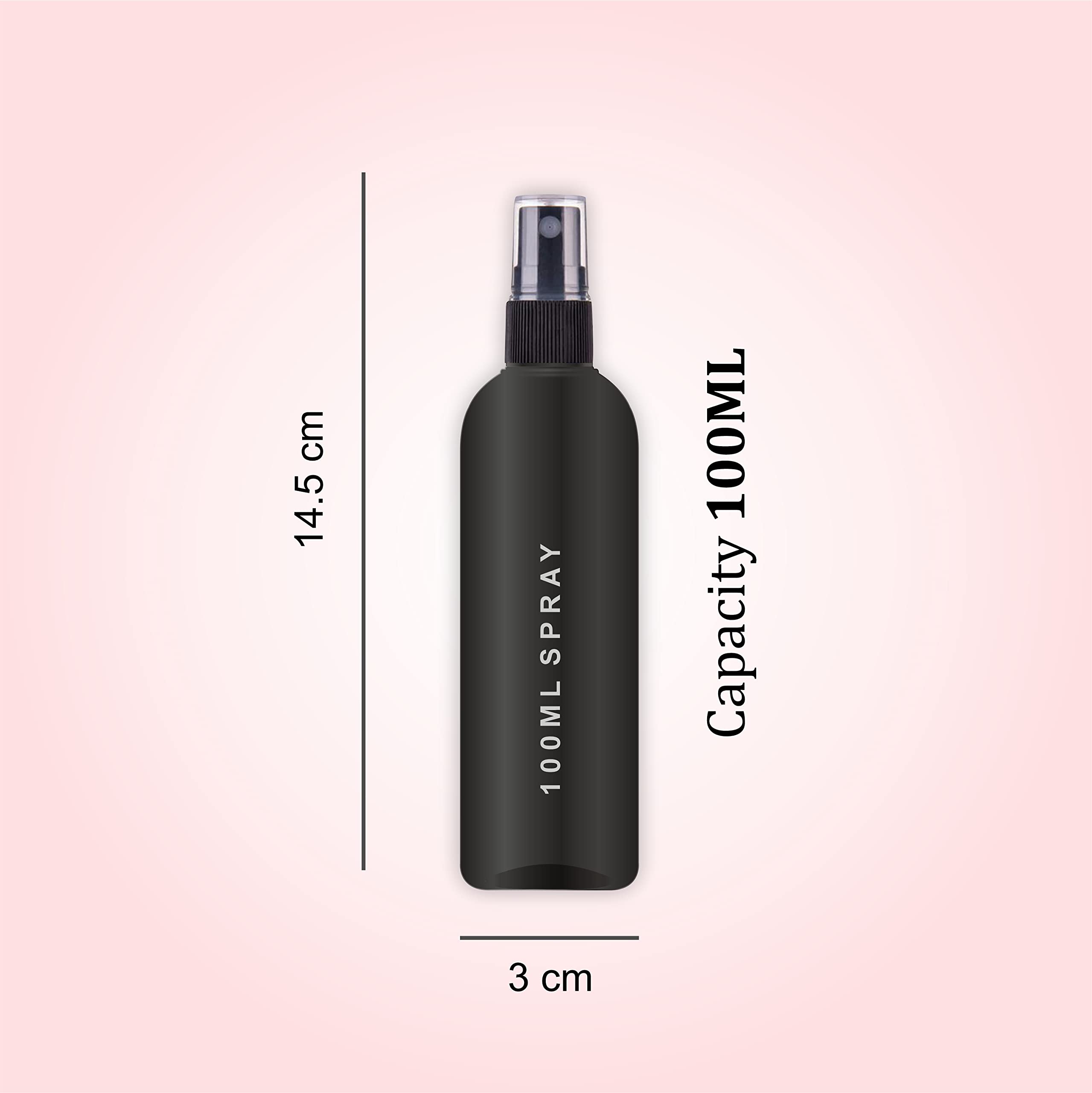Hair Root Applicator Bottle with Comb Cap - Fine Mist Spray Bottle for Hair Oil, Shampoo & Medicines | Refillable & Reusable (2 Bottles + 1 Spray) | Perfect for Scalp Treatments, DIY Hair Care & Travel Essentials