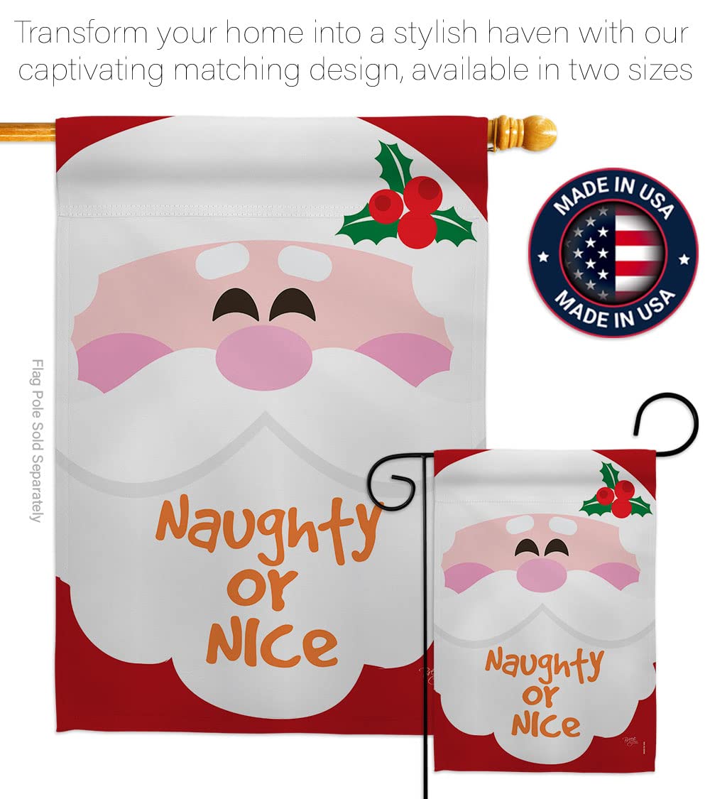 Winter Christmas House Flag Set 28x40